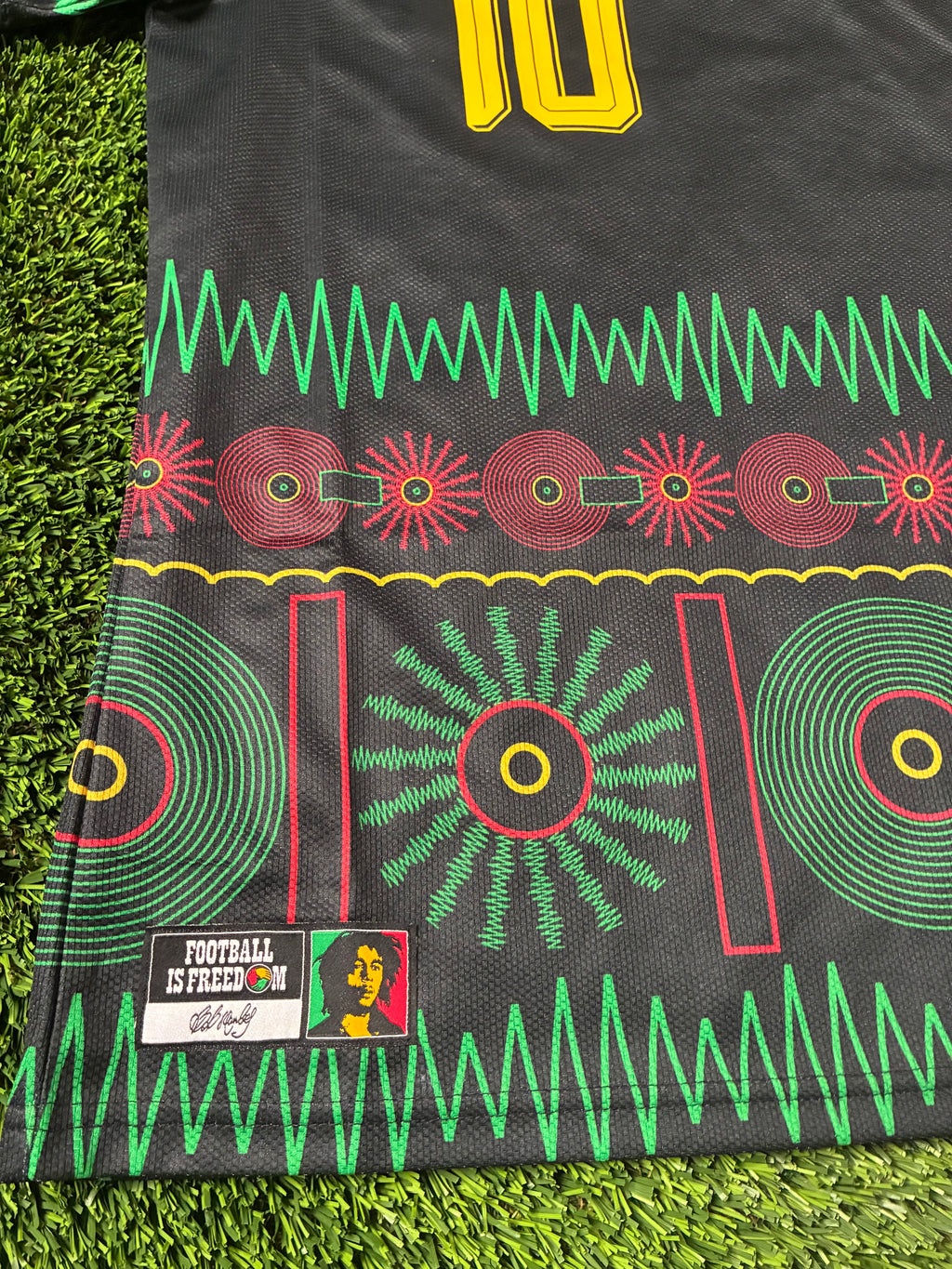 Adidas Bob Marley #10 Jamaica 26 Away Jersey