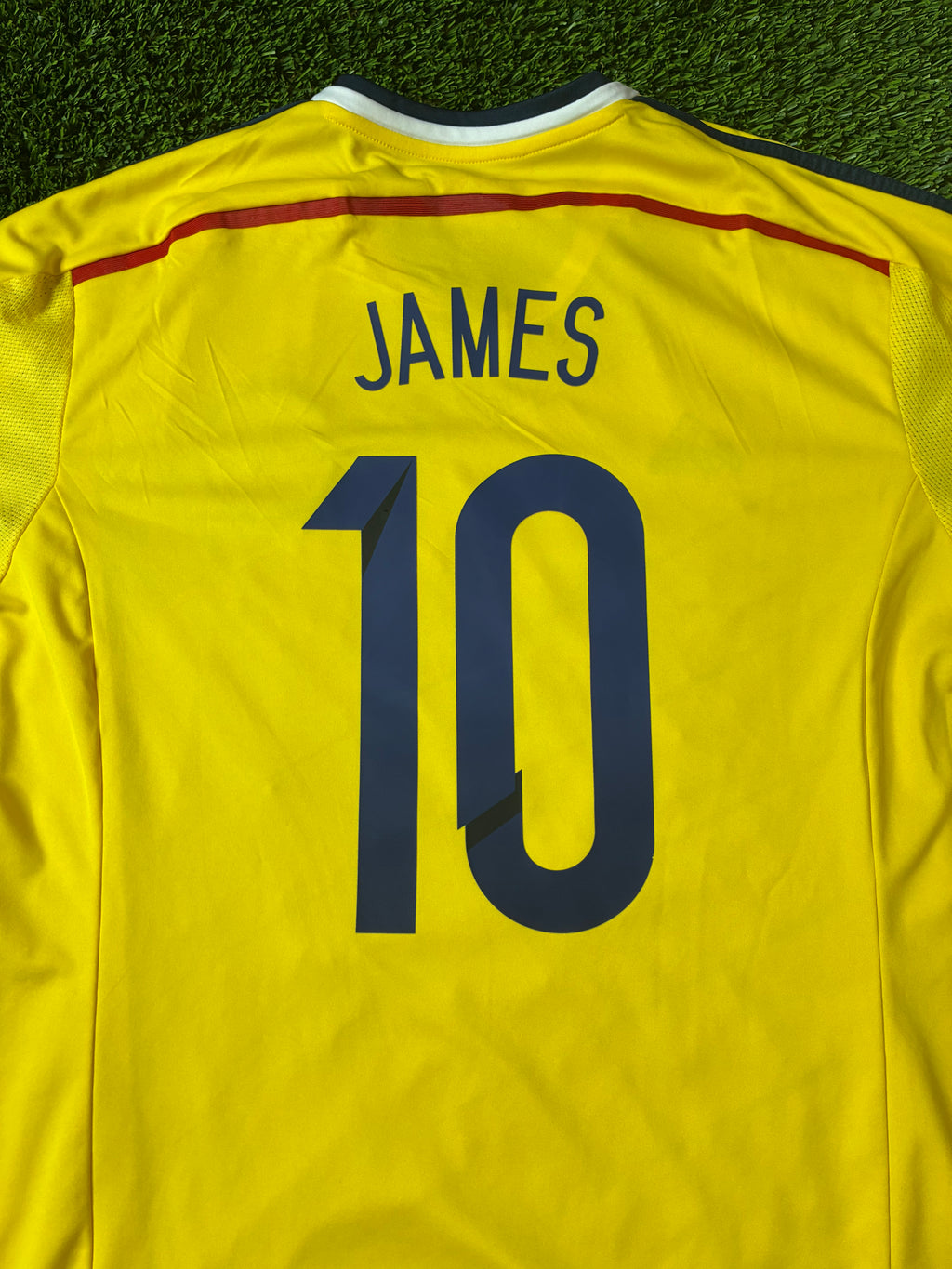 Adidas James #10 Colombia 2014 Home Size Men’s XL