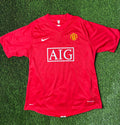 Vintage Nike Manchester United 07/08 Home Jersey Size Men's XL