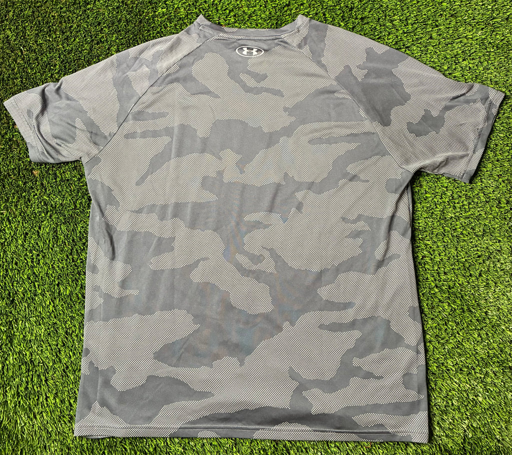 Grey Camo Custom Jersey Size Men's XL