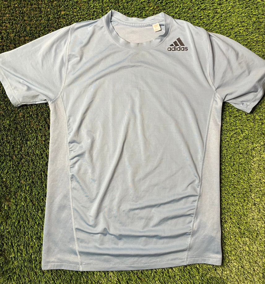 Light Blue Adidas Custom Jersey Size Small