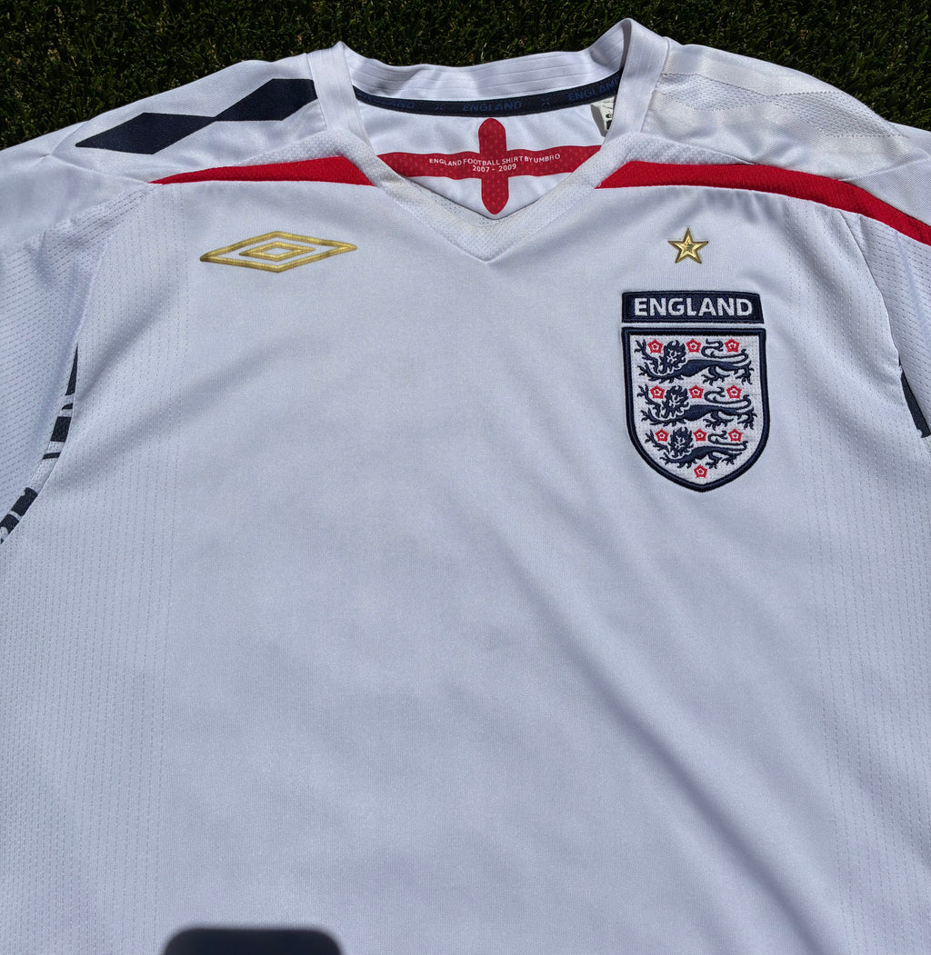 Umbro England 07/09 Home Jersey Size Men’s Large