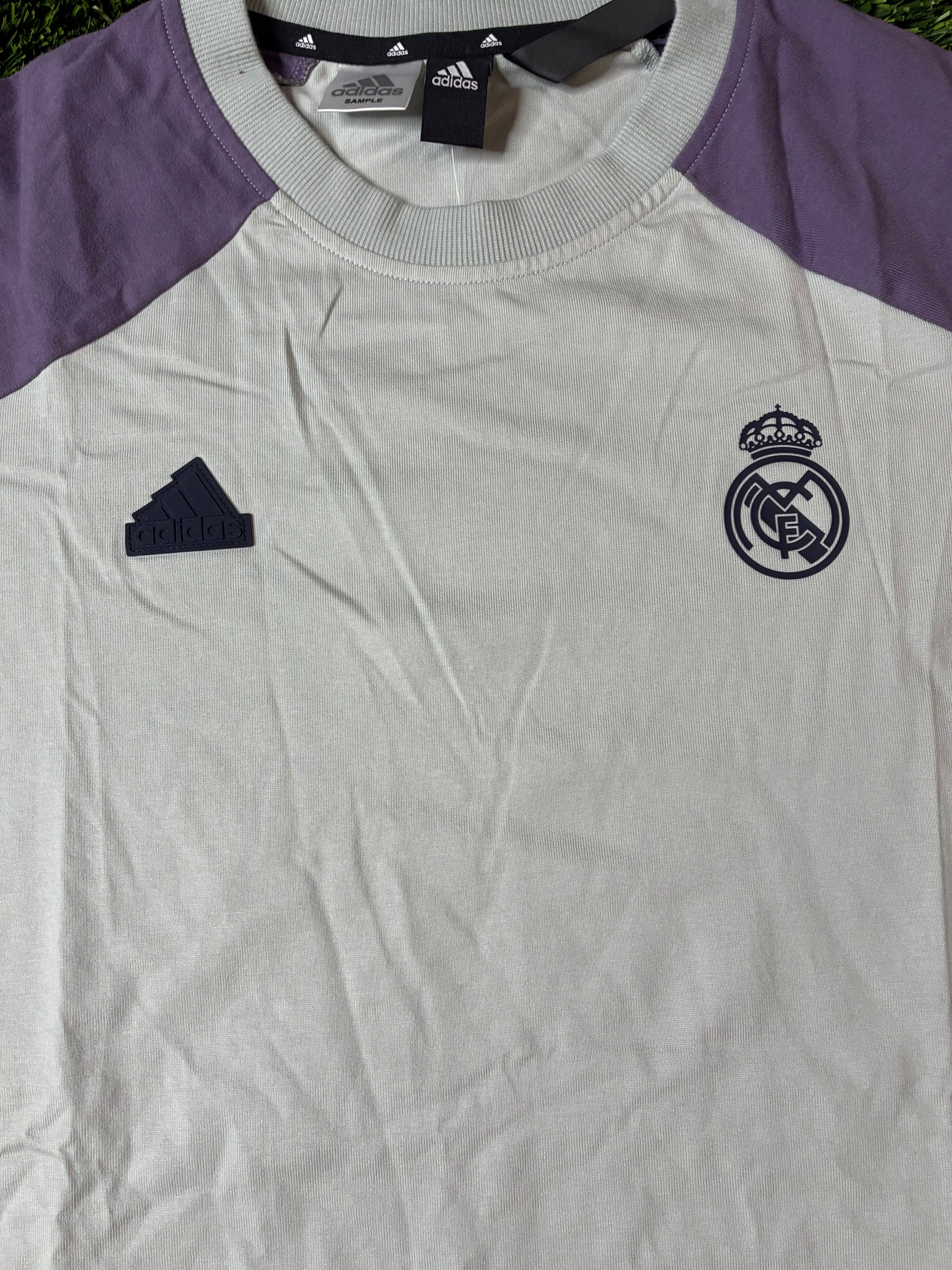 Adidas Real Madrid T Shirt SAMPLE Size Medium