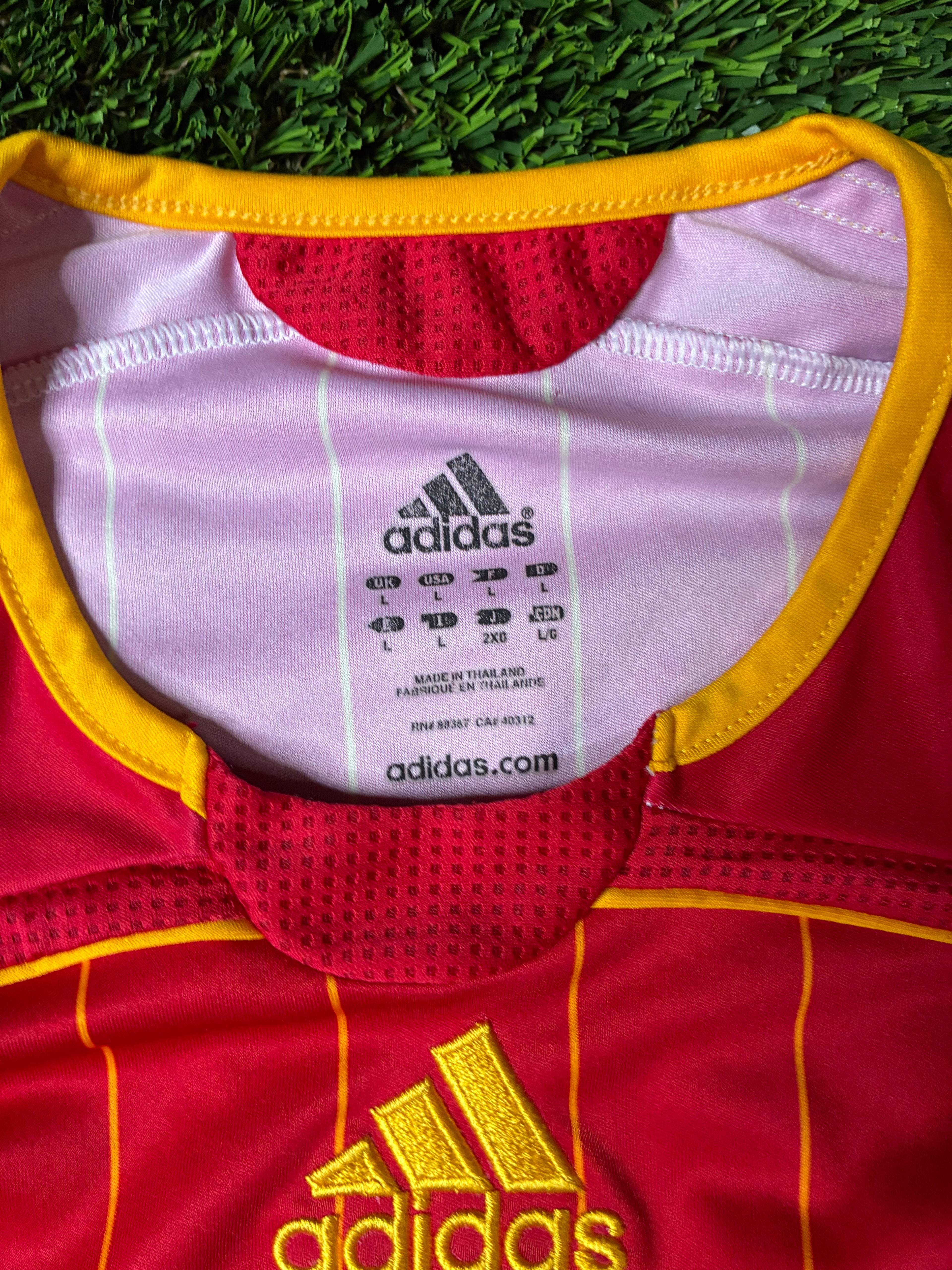 Adidas Spain 2006 World Cup Home Jersey Size Men's Large