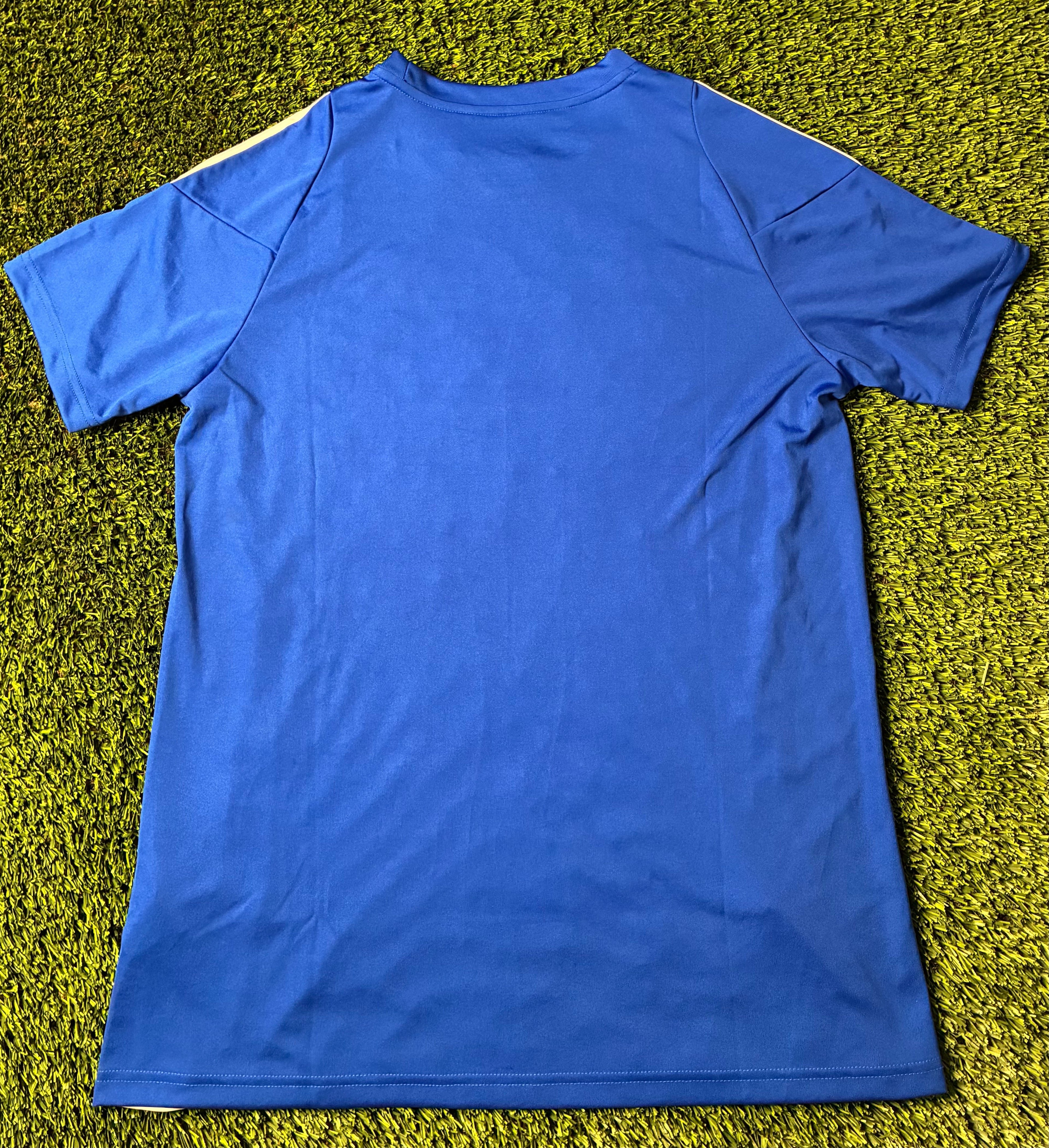 Blue Adidas Custom Jersey Size Women's Large
