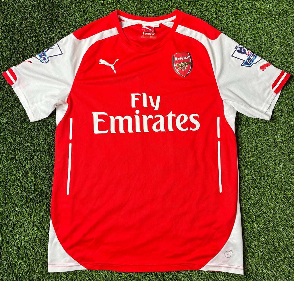 Puma Theo Walcott #14 Arsenal 14/15 Home Jersey Size Men's Medium