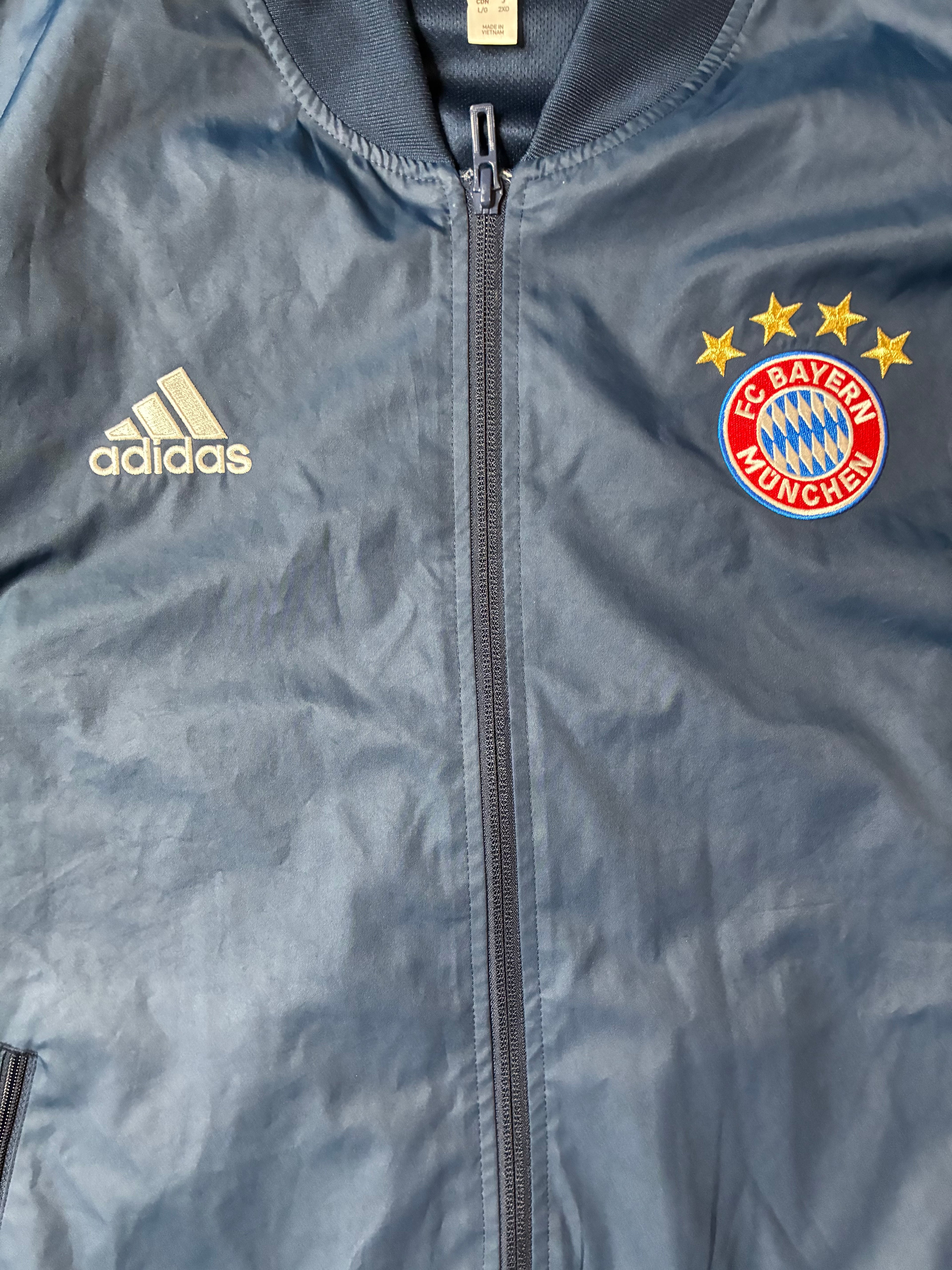 Adidas Bayern Munich Bomber Jacket Size Large
