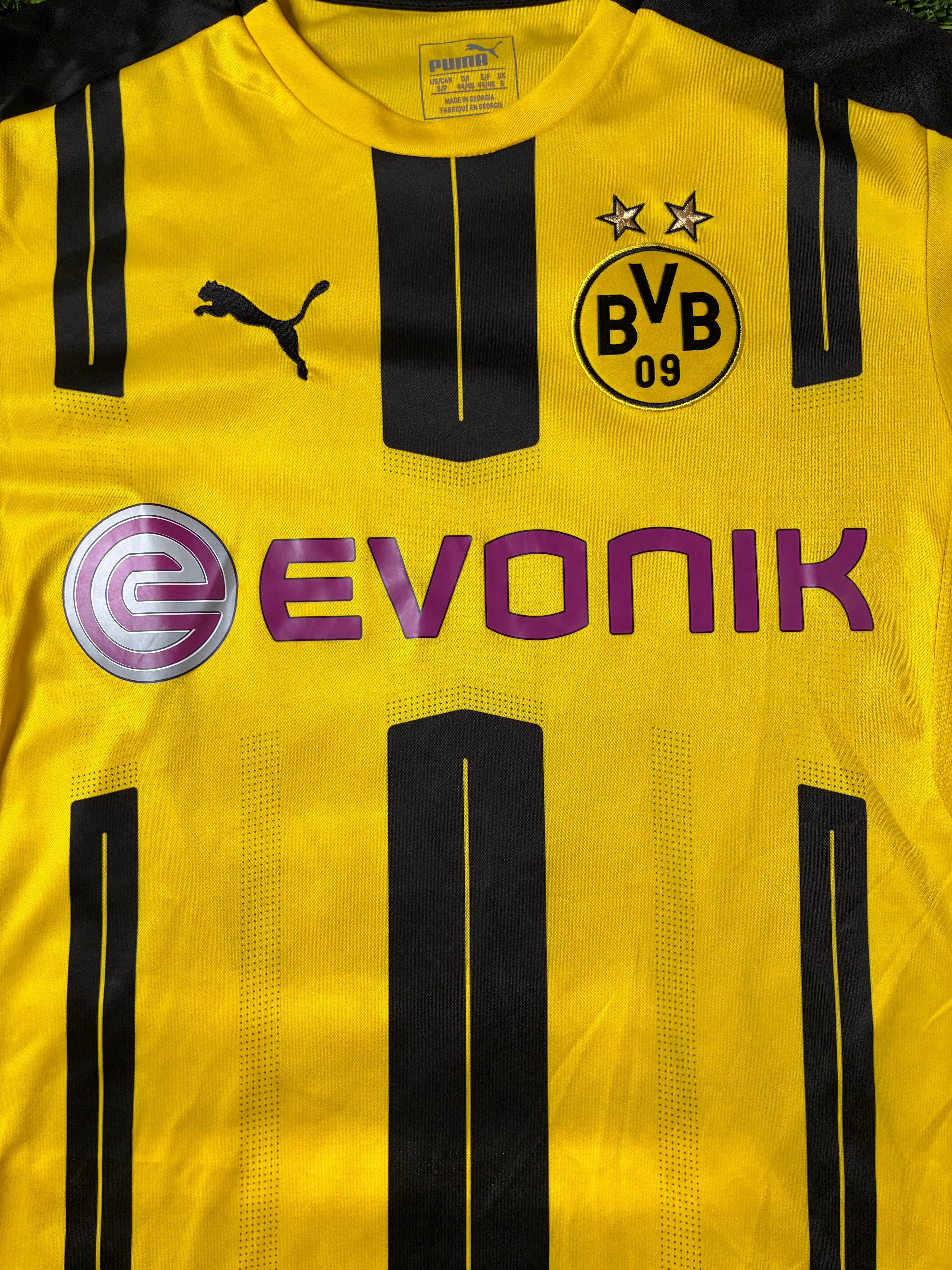 Puma Aubameyang #17 Borussia Dortmund 16/17 Home Size Small