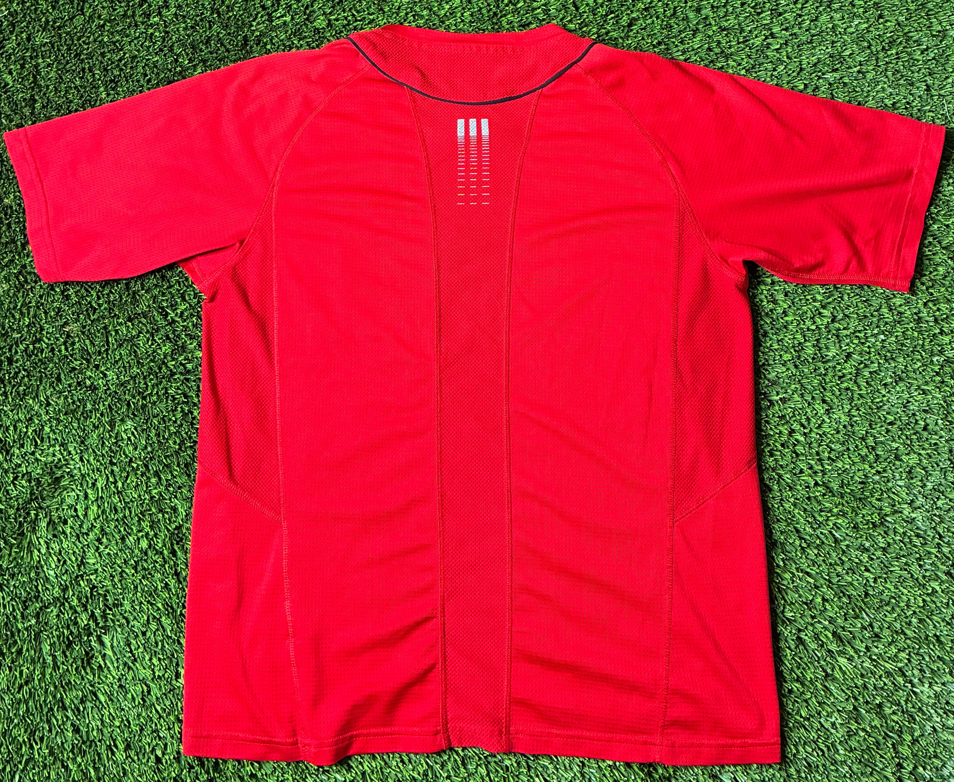 Red Custom Adidas Jersey Size Large