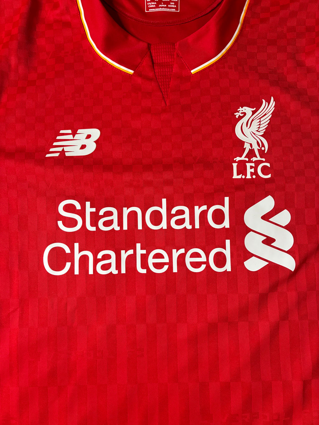 New Balance Liverpool FC 15/16 Home Size Medium