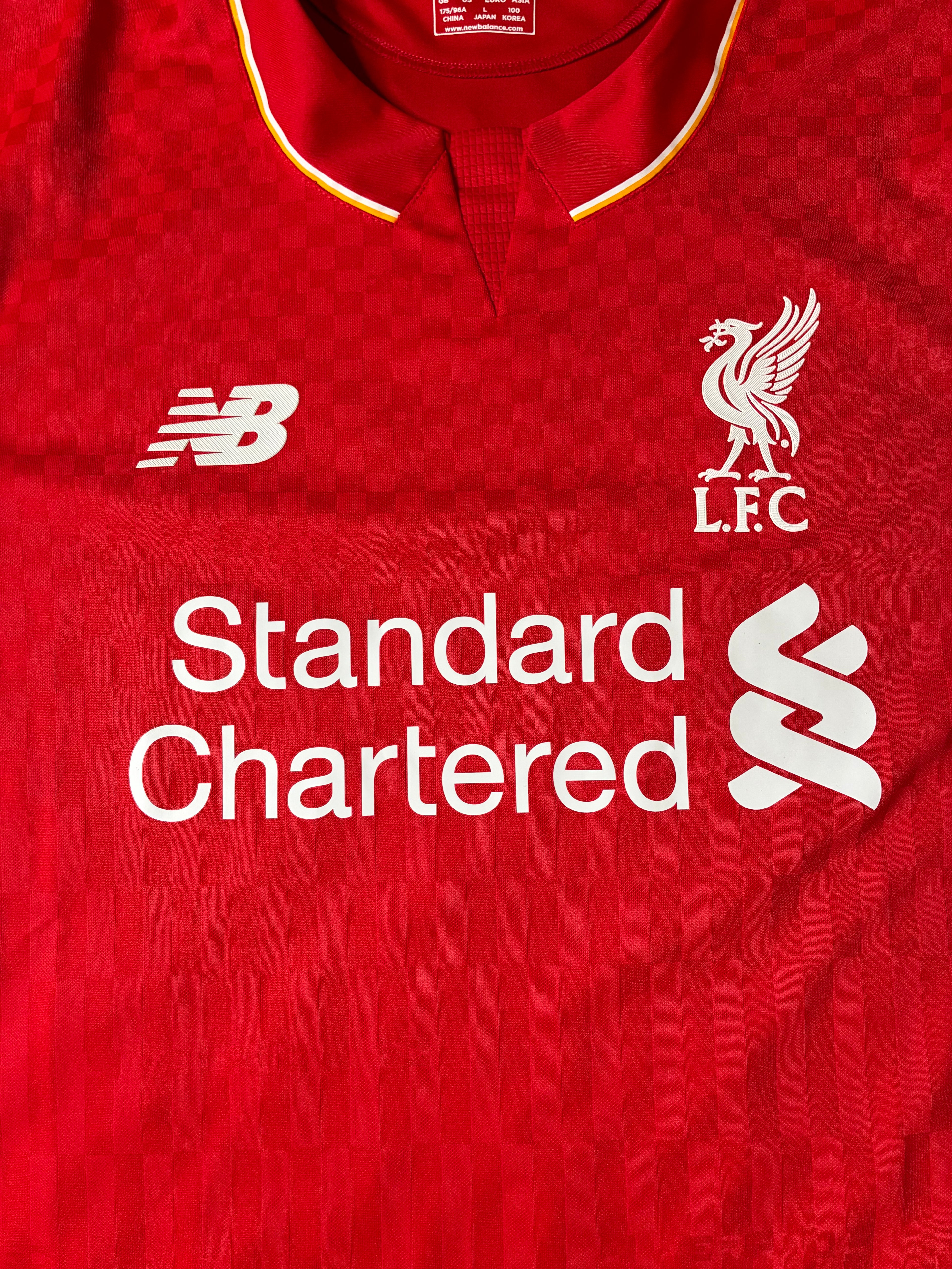 New Balance Liverpool FC 15/16 Home Size Medium