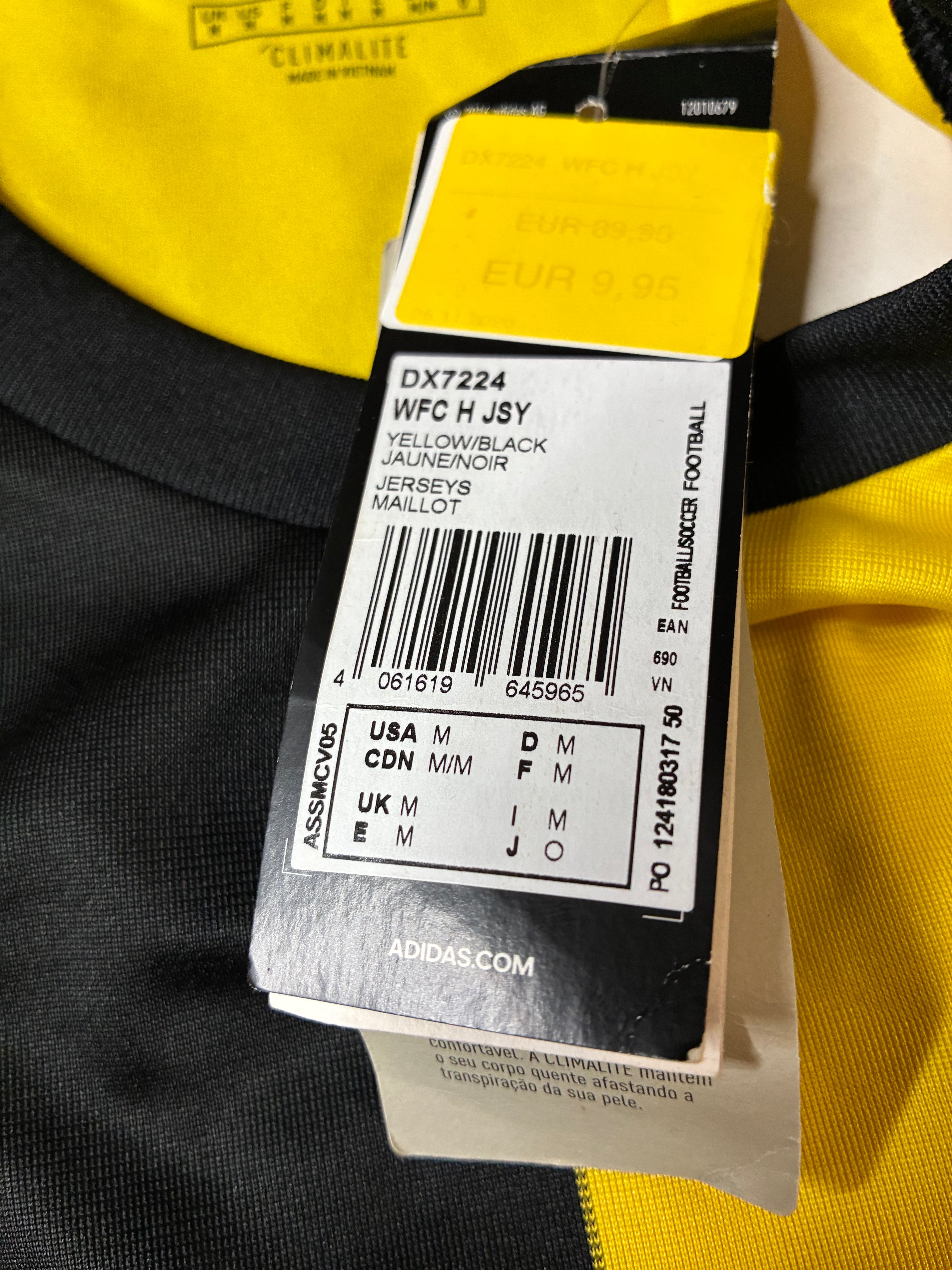 Adidas Watford FC 19/20 Home Size Medium