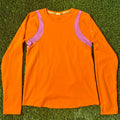Orange Nike Custom Jersey Size Women's Small