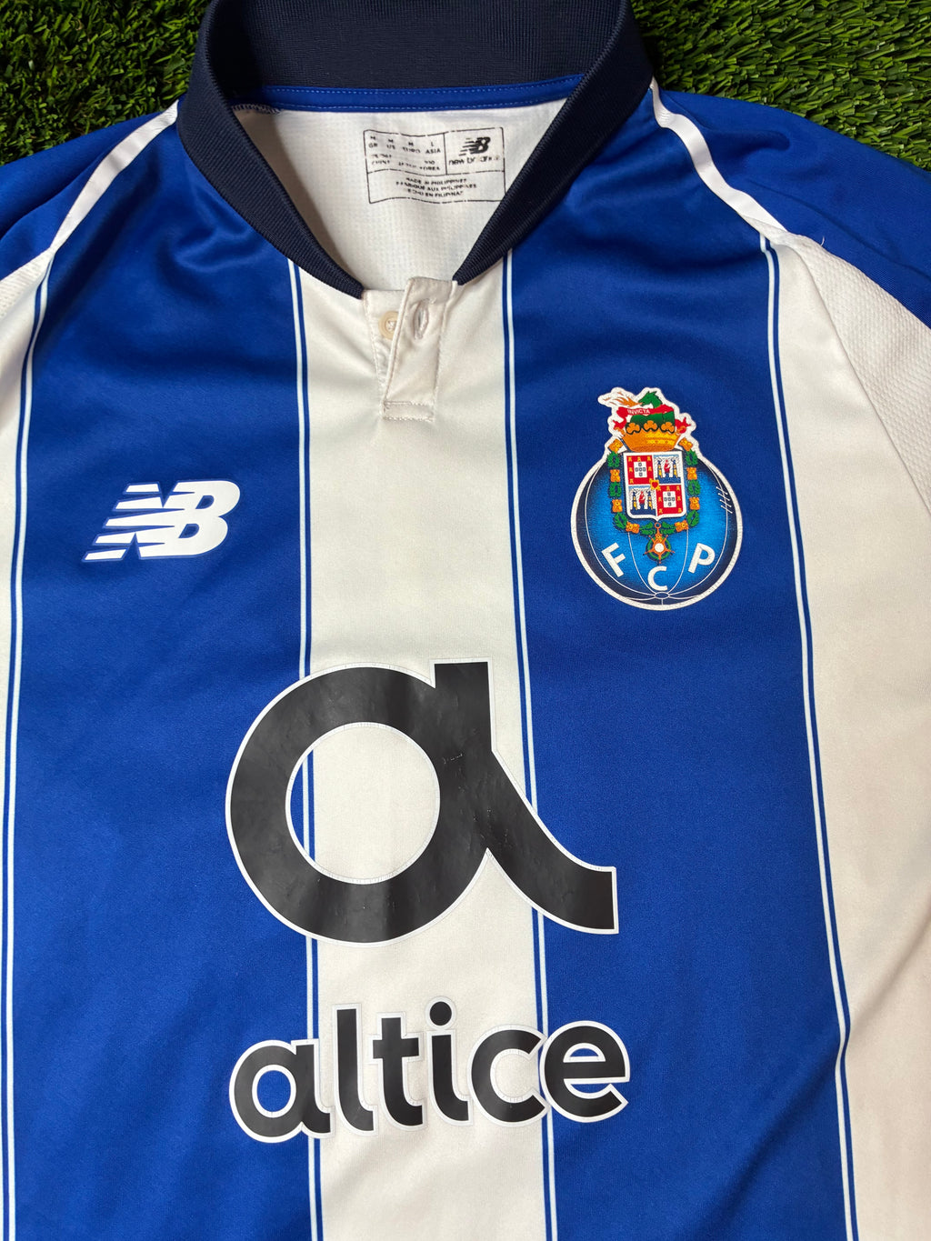New Balance Porto Eder Militão #3 18/19 Home Jersey Size Men's Medium