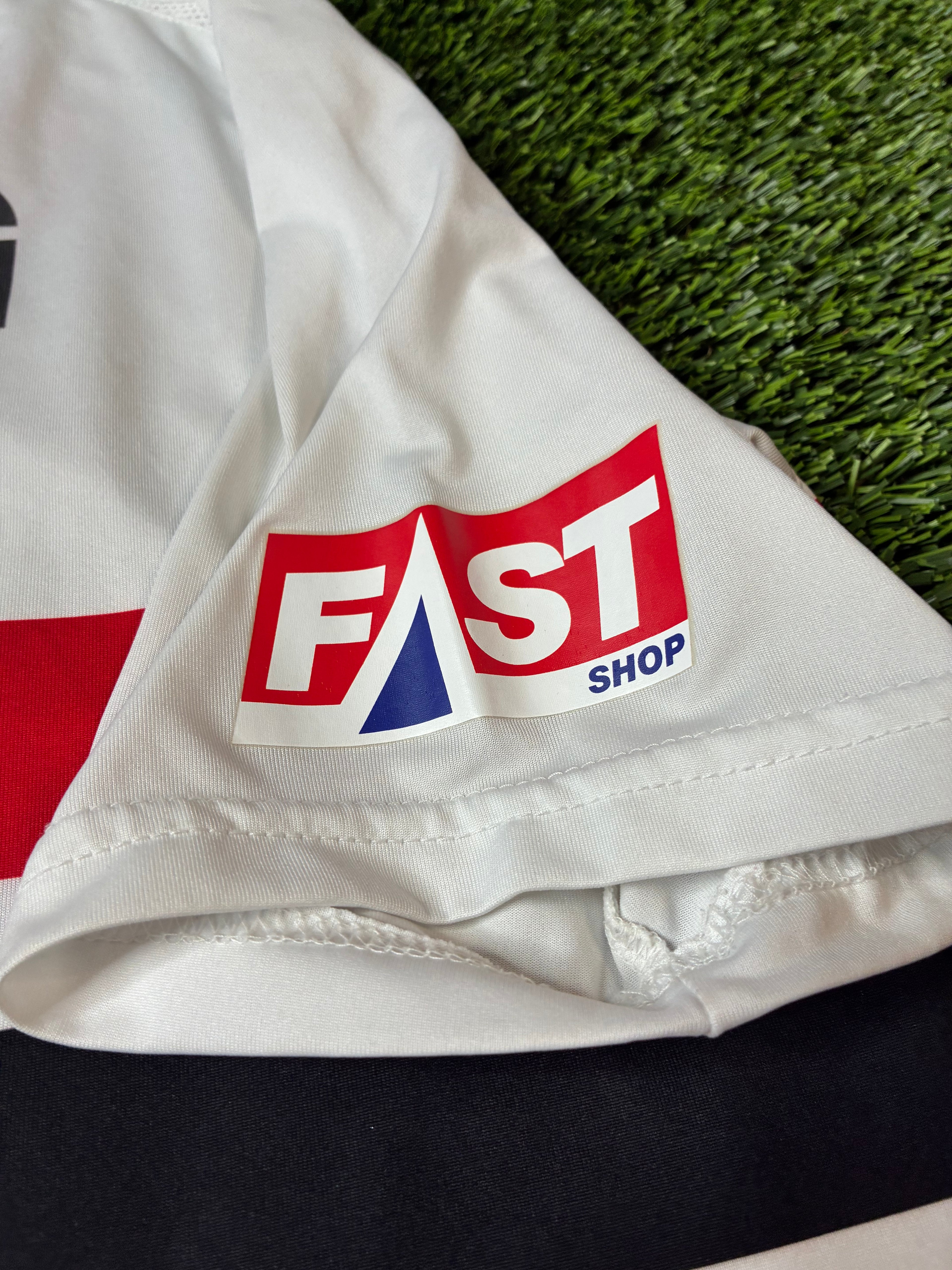 Reebok Adriano #10 São Paulo FC 06/07 Home Jersey Size Large