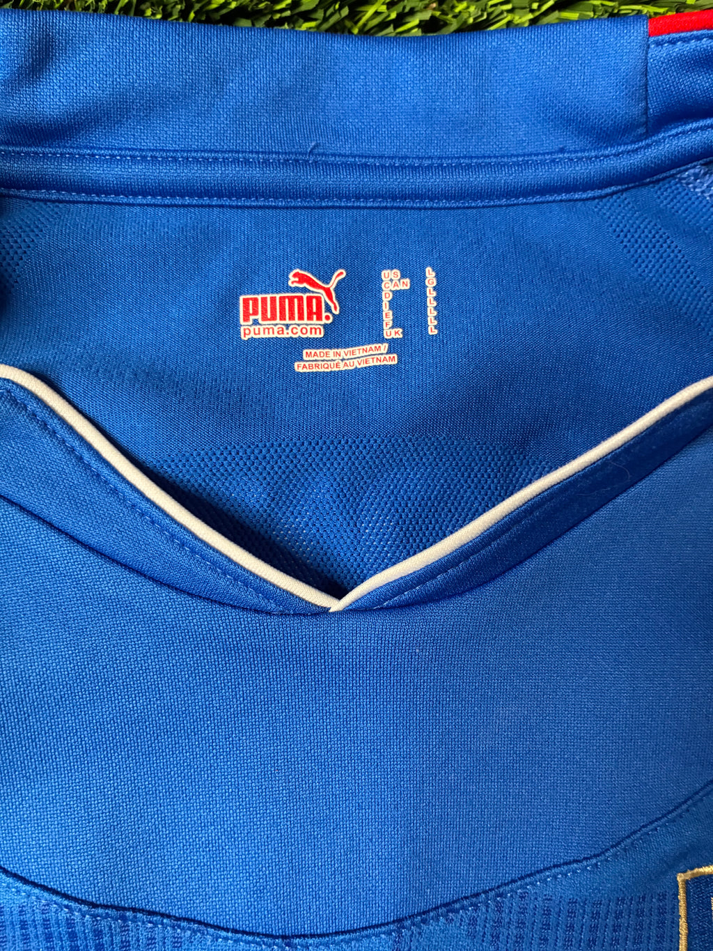 Puma Luca Toni Italy 2010 World Cup Home Jersey Size Men's Large