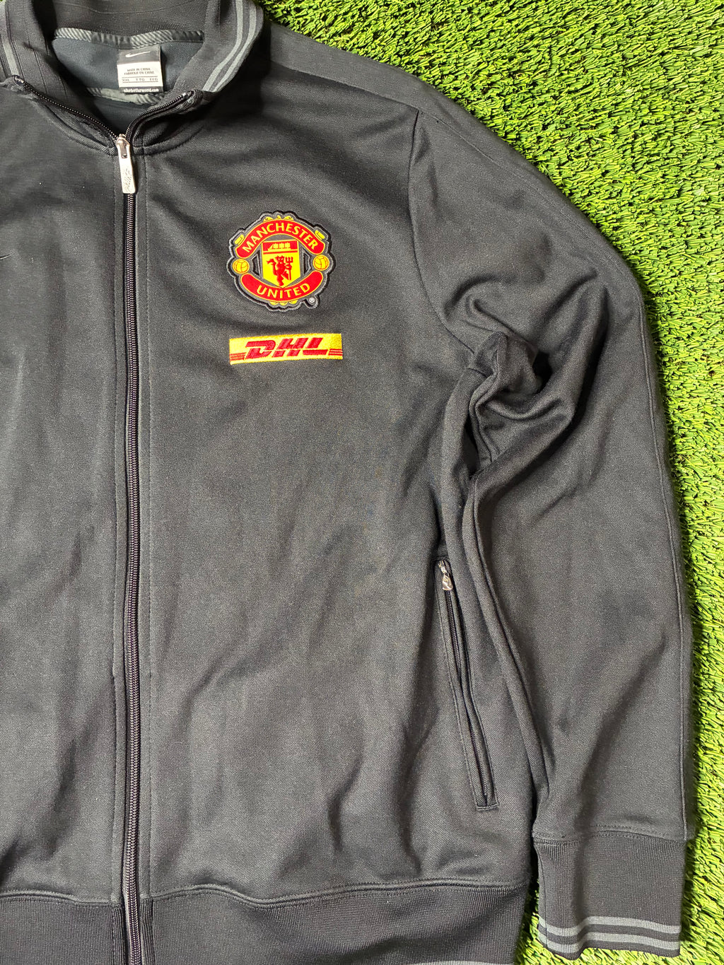 Vintage Nike Manchester United Track Jacket Size Men's 2XL