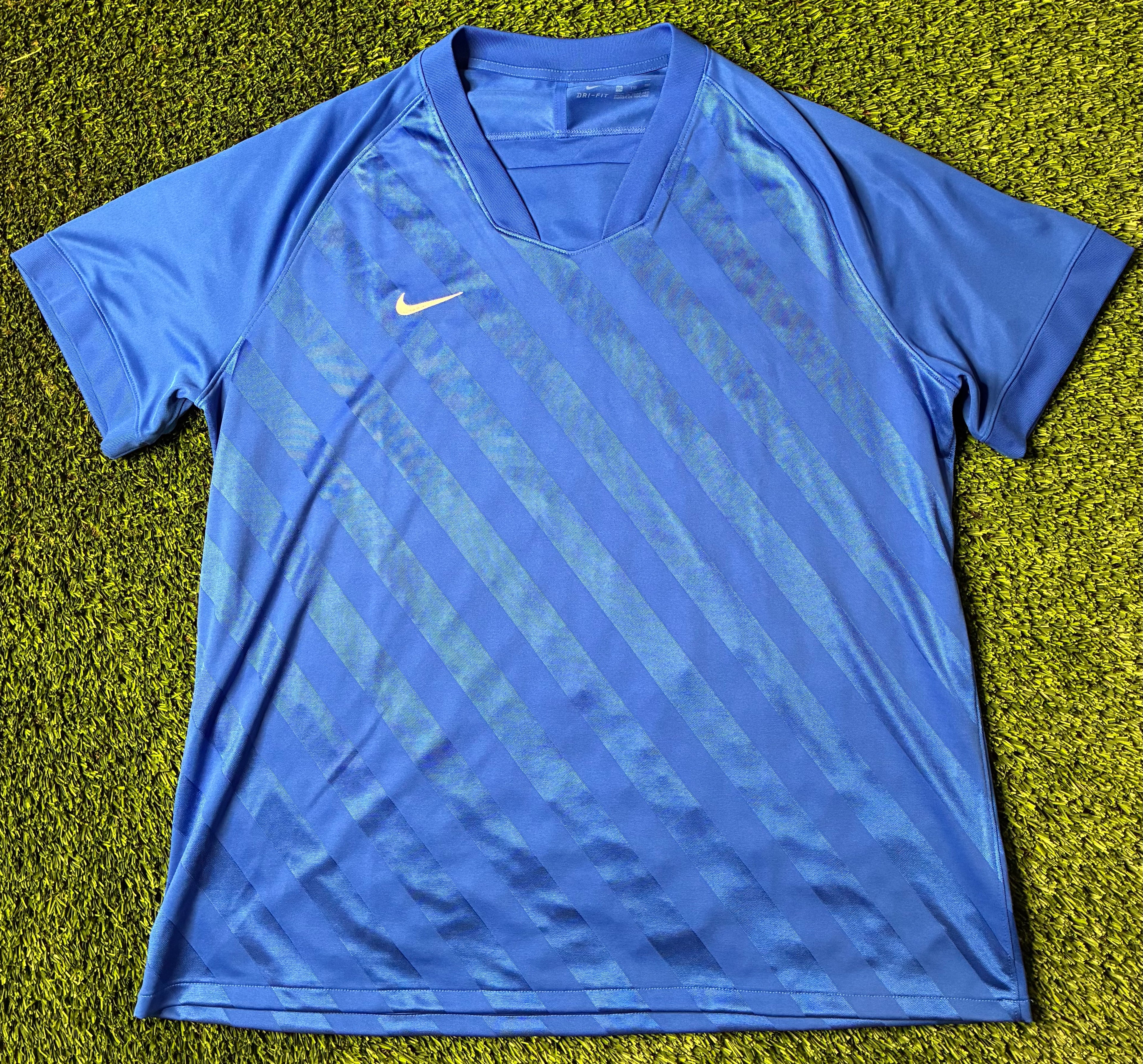 Blue Custom Nike Jersey Size 2XL