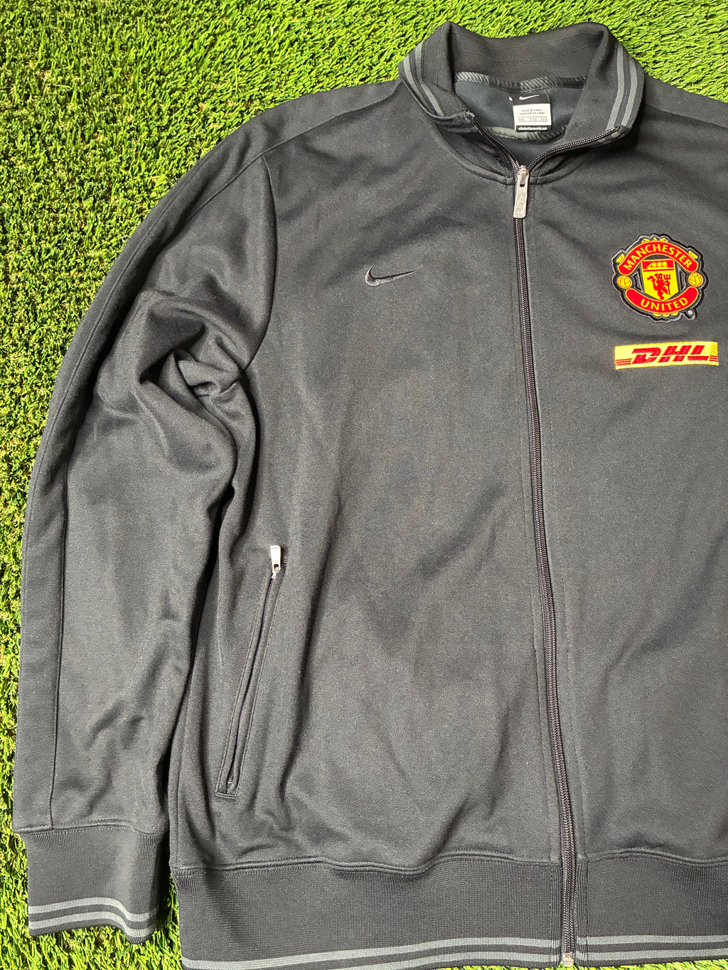 Vintage Nike Manchester United Track Jacket Size Men's 2XL