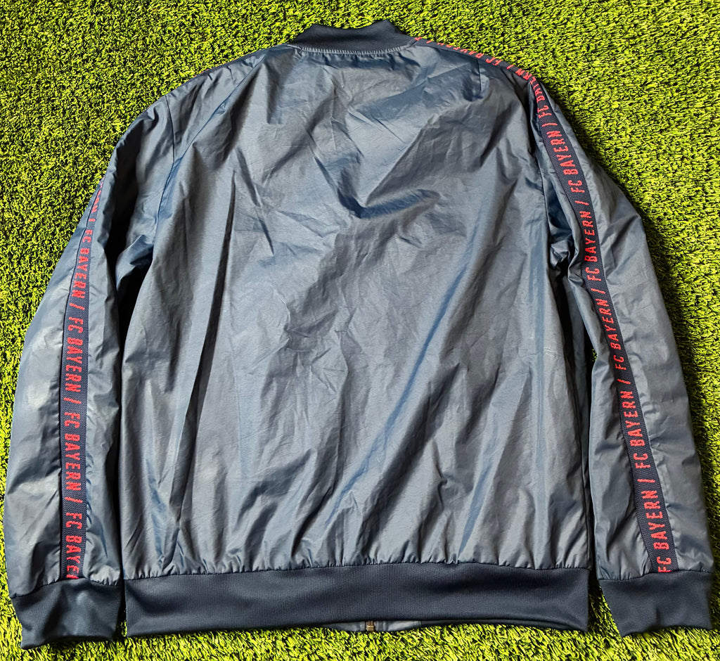 Adidas Bayern Munich Bomber Jacket Size Large