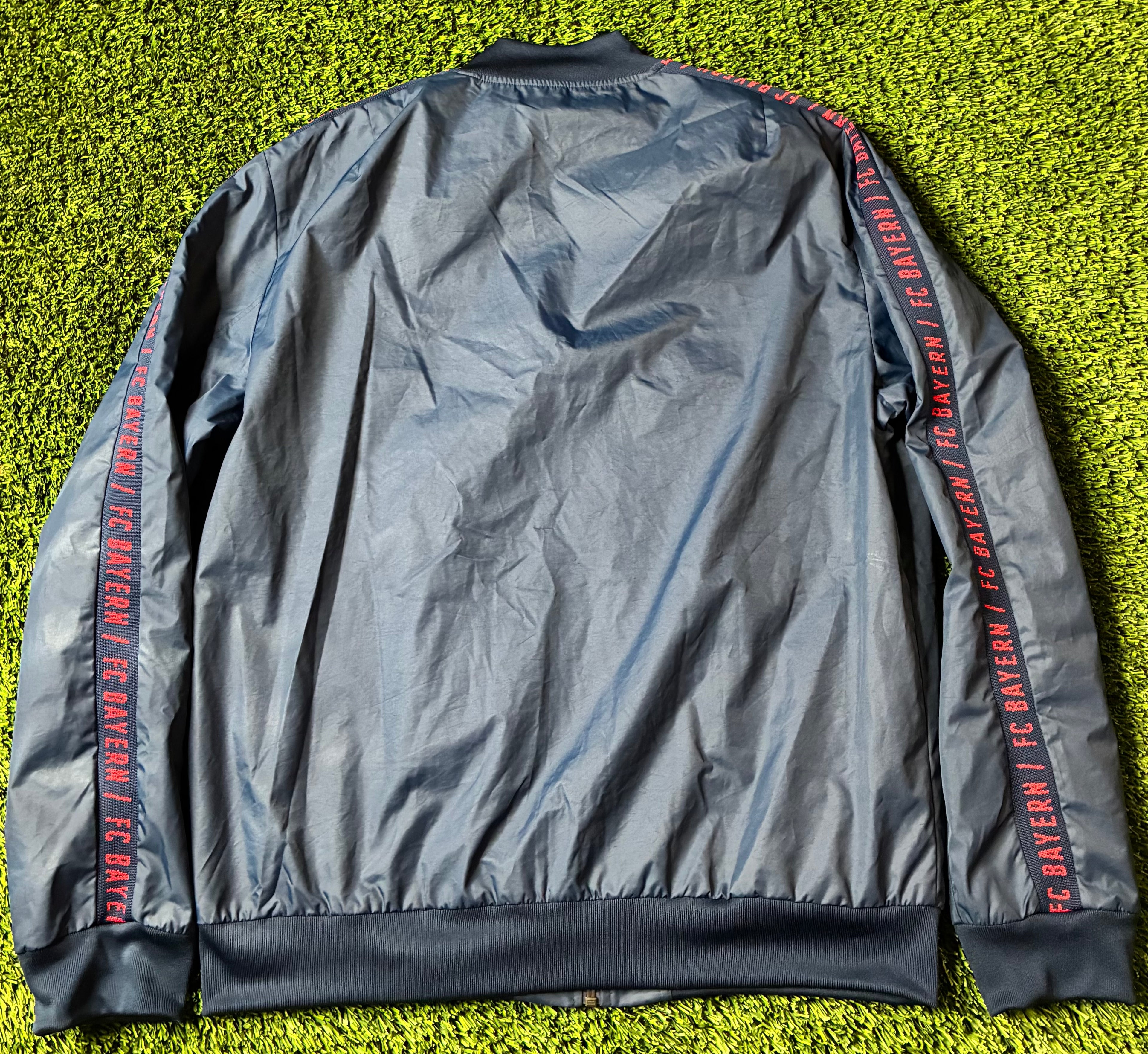 Adidas Bayern Munich Bomber Jacket Size Large