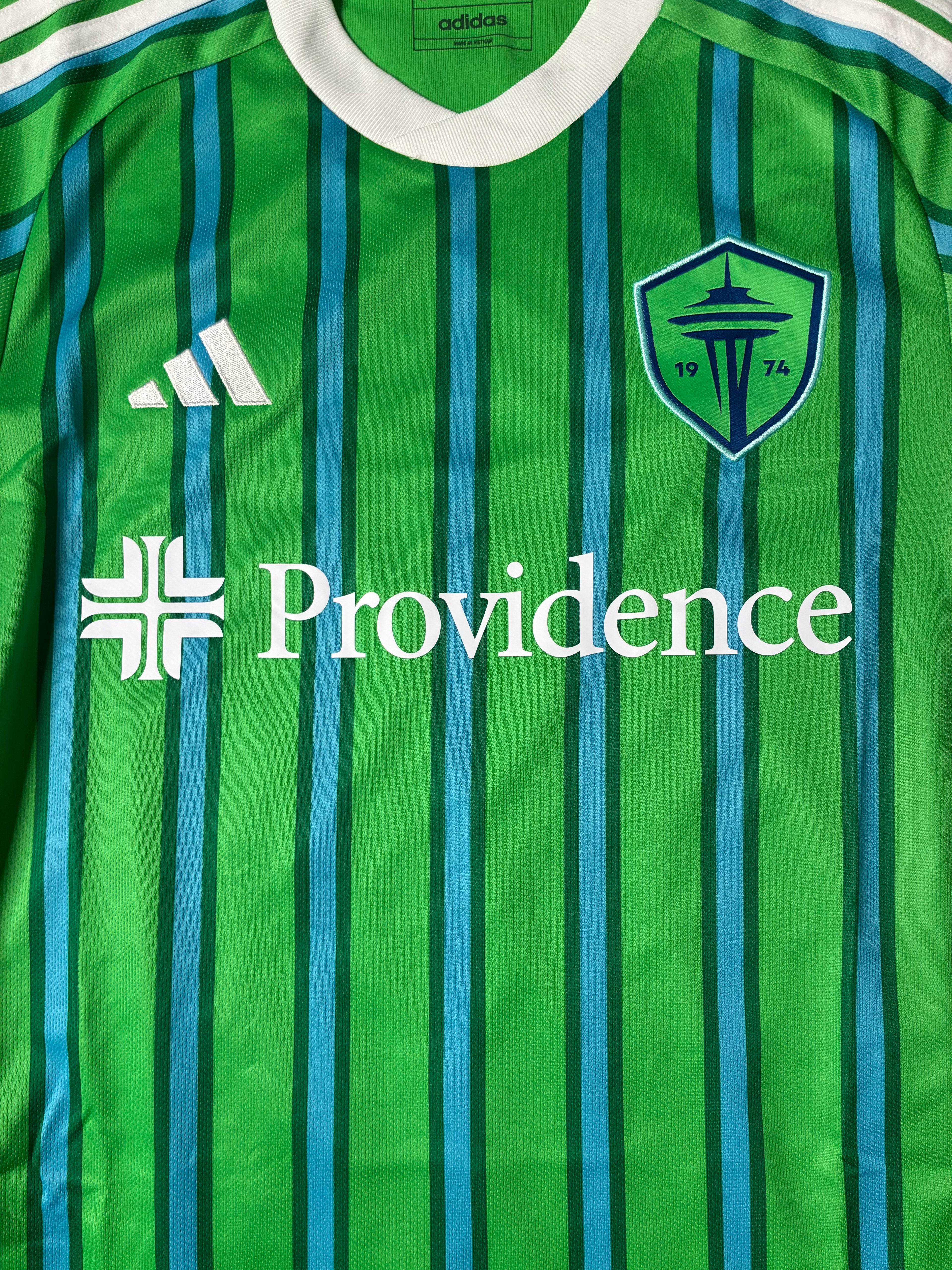 Adidas Seattle Sounders 24/25 Home Jersey Size Men's XS BNWT