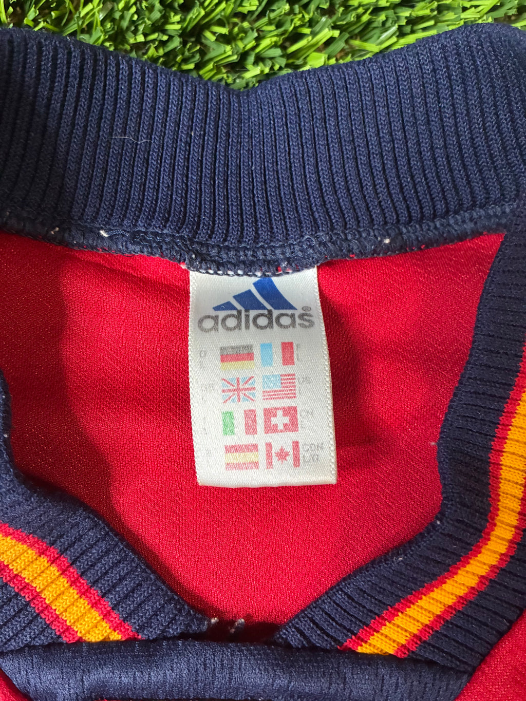 Adidas Raul #10 Spain ‘98 Home Size Men’s Large
