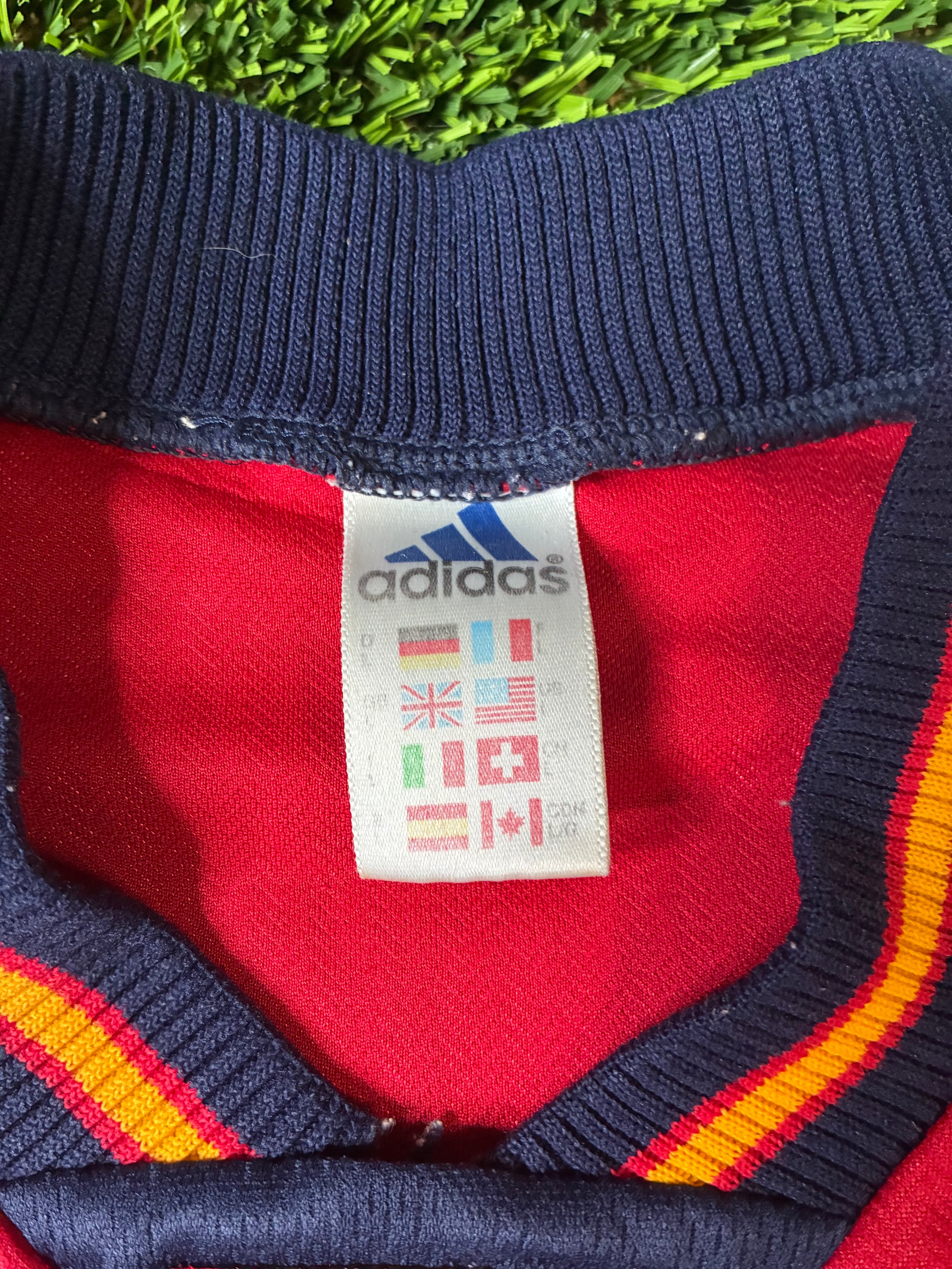 Adidas Raul #10 Spain ‘98 Home Size Men’s Large