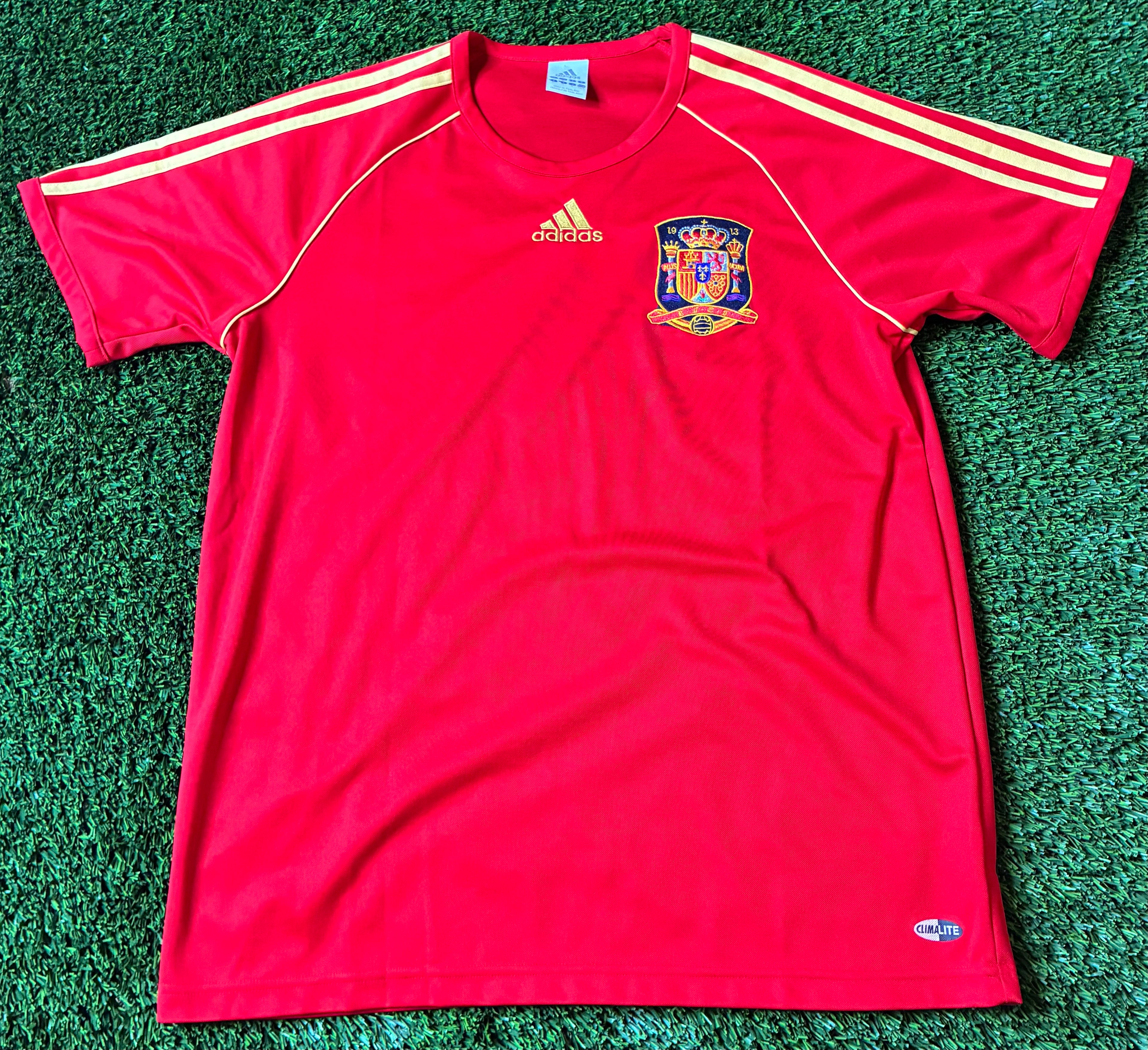 Adidas Spain 08/09 Home Size Men’s Medium