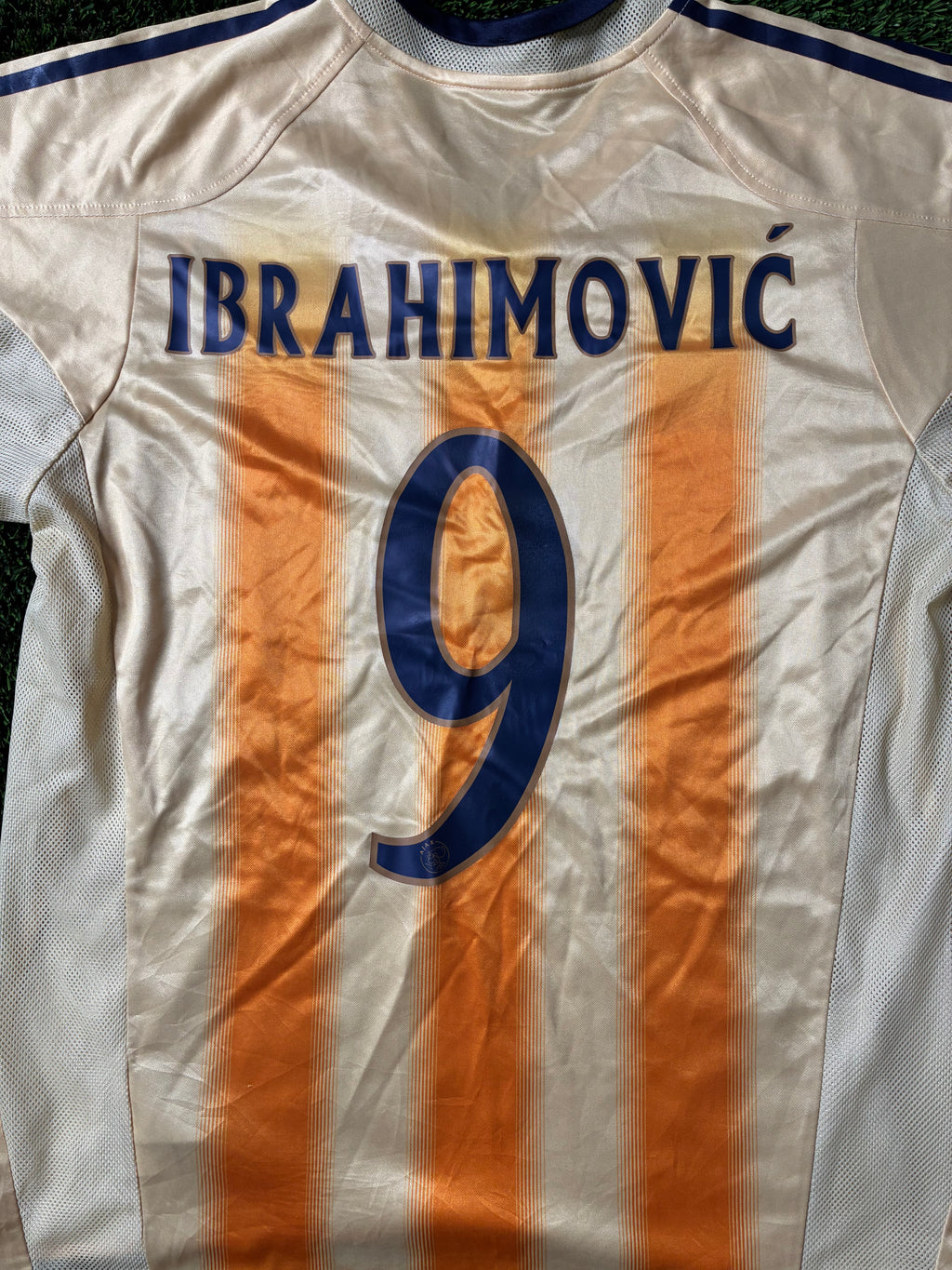 Adidas Zlatan Ibrahimovic Ajax 04/05 Away Jersey Size Men's Medium