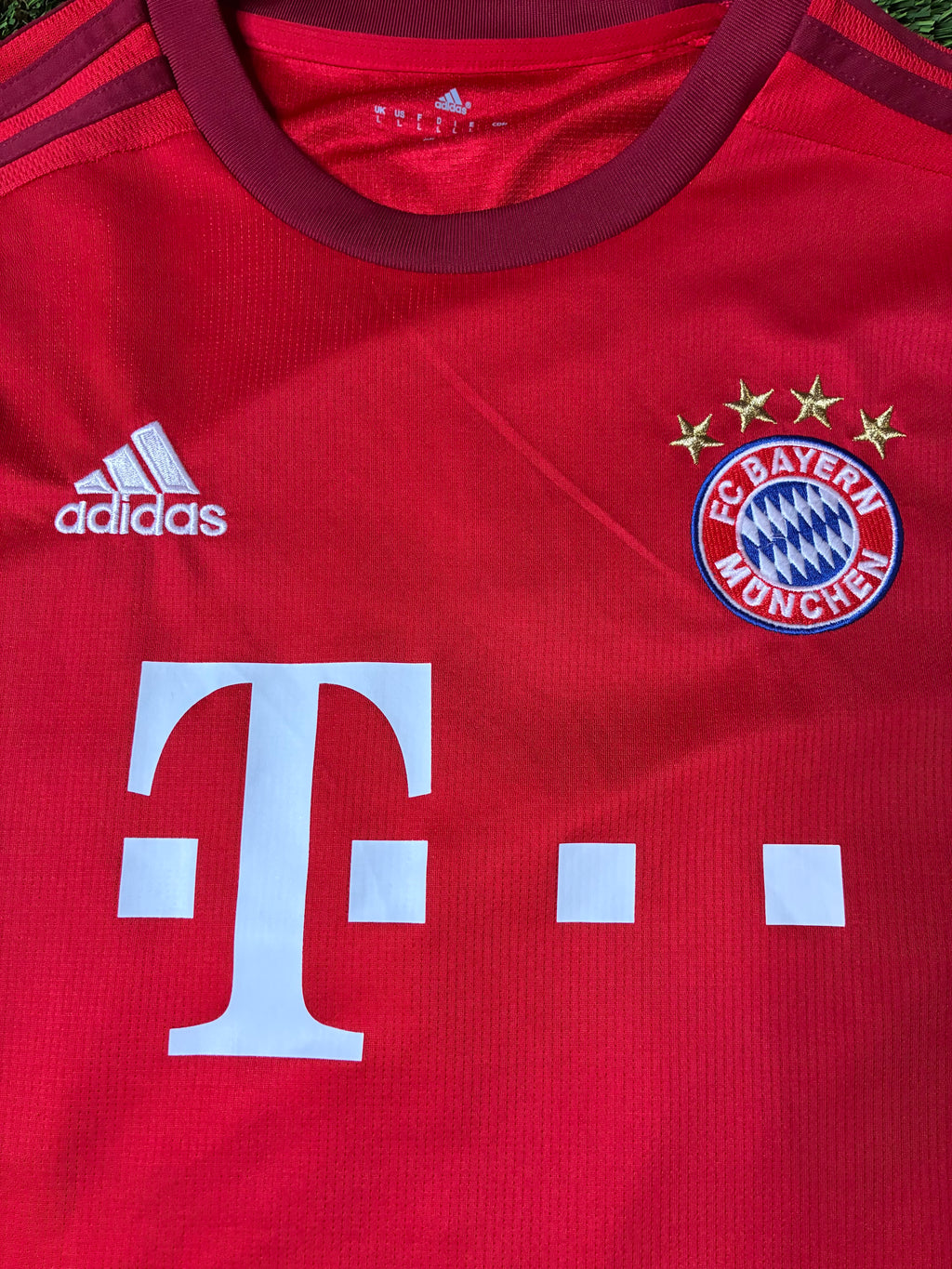 Adidas Lewandowski #9 Bayern Munich 15/16 Home Jersey Size Men's Large