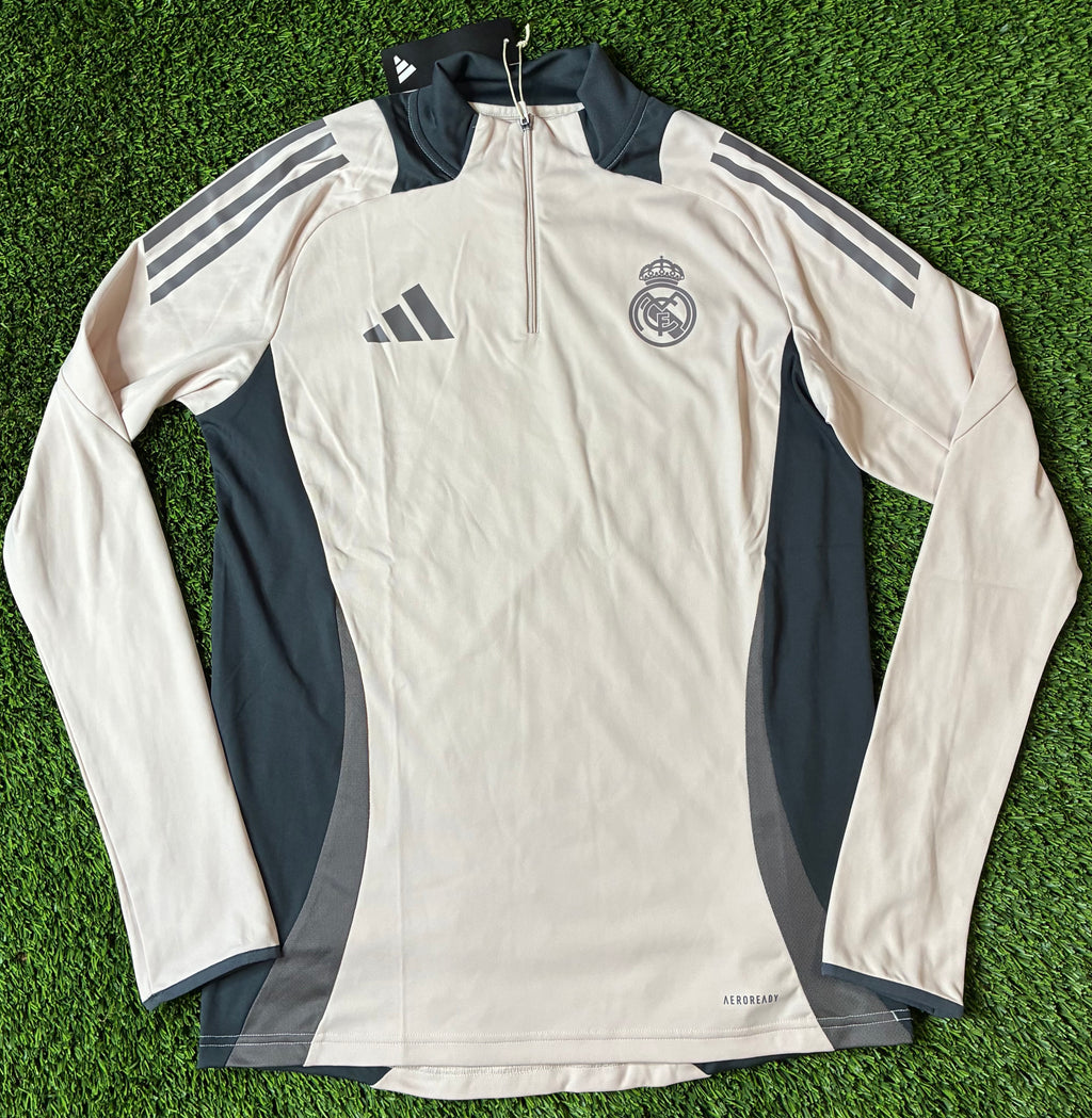 Adidas Real Madrid 1/4 Zip SAMPLE Size Medium