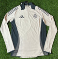 Adidas Real Madrid 1/4 Zip SAMPLE Size Medium