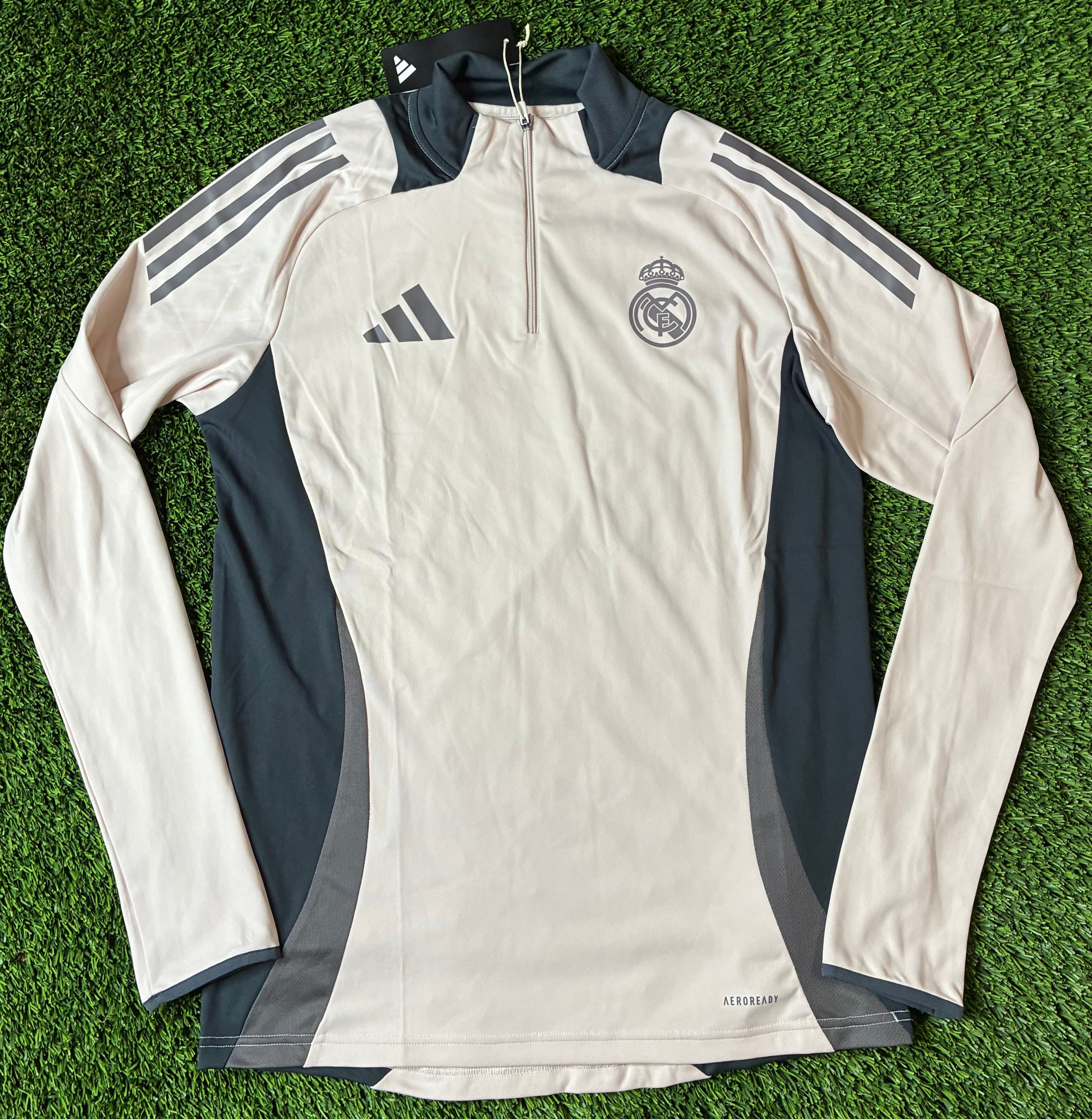 Adidas Real Madrid 1/4 Zip SAMPLE Size Medium