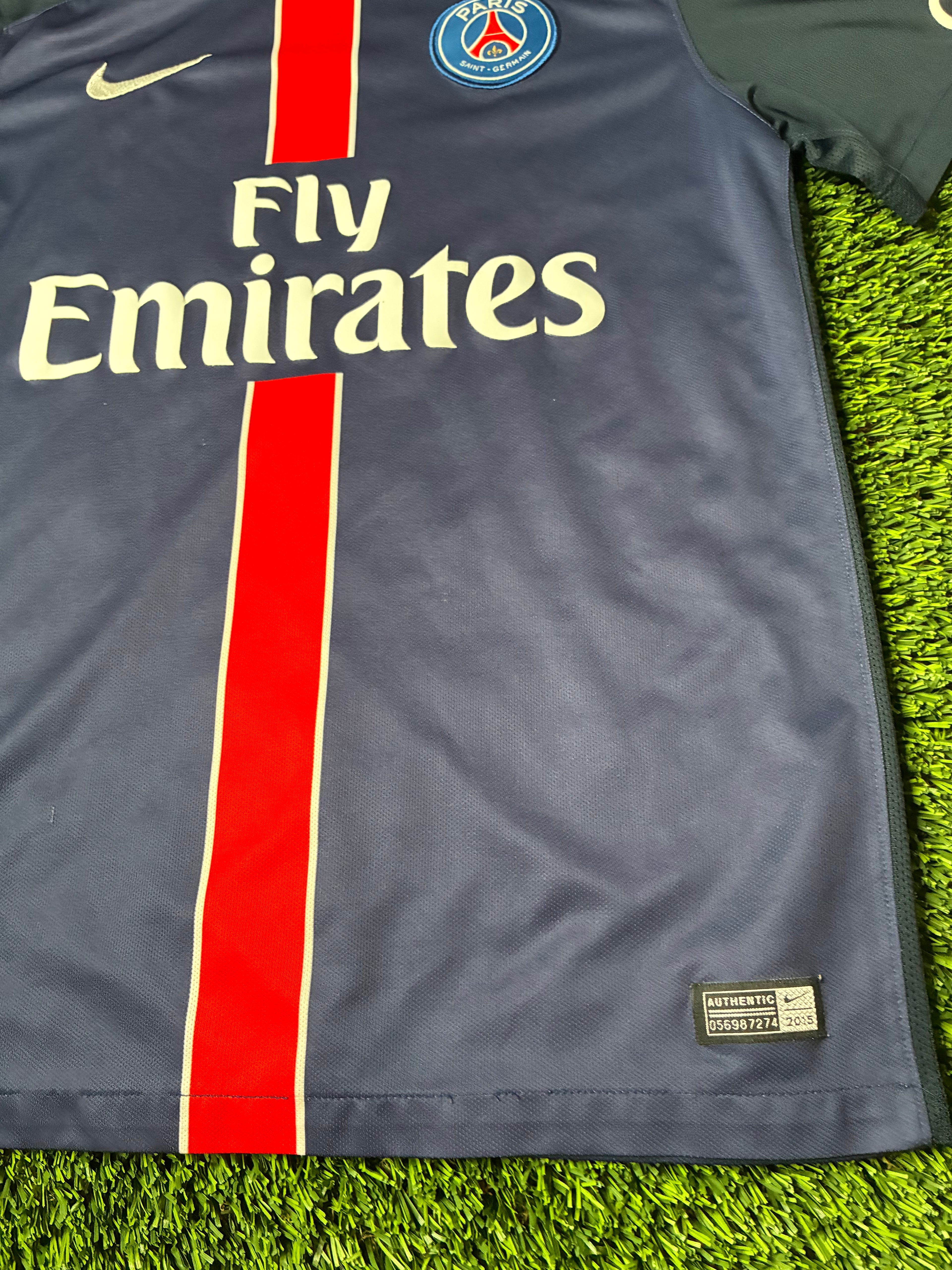 Nike Di Maria #11 PSG 15/16 Home Jersey Size Men's Medium