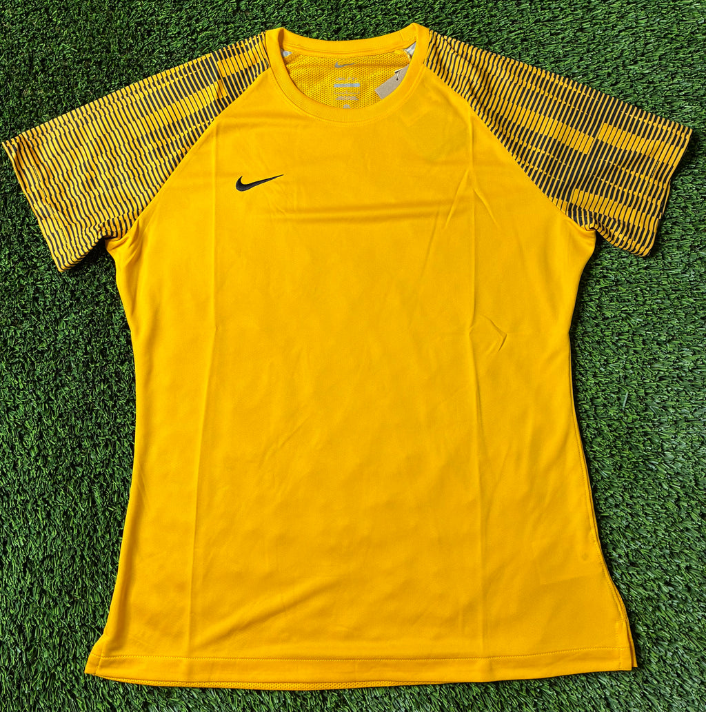 Yellow Nike Custom Jersey Size Women's Large