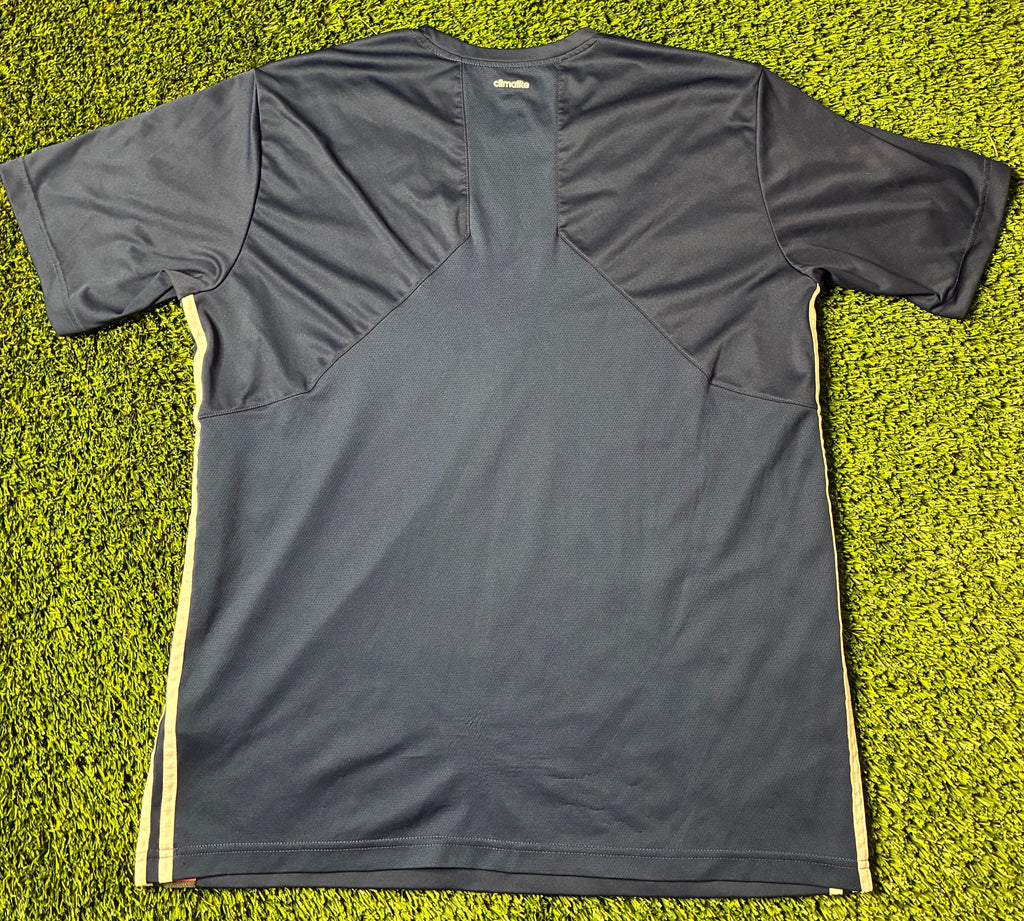 Dark Blue Custom Adidas Jersey Size XL