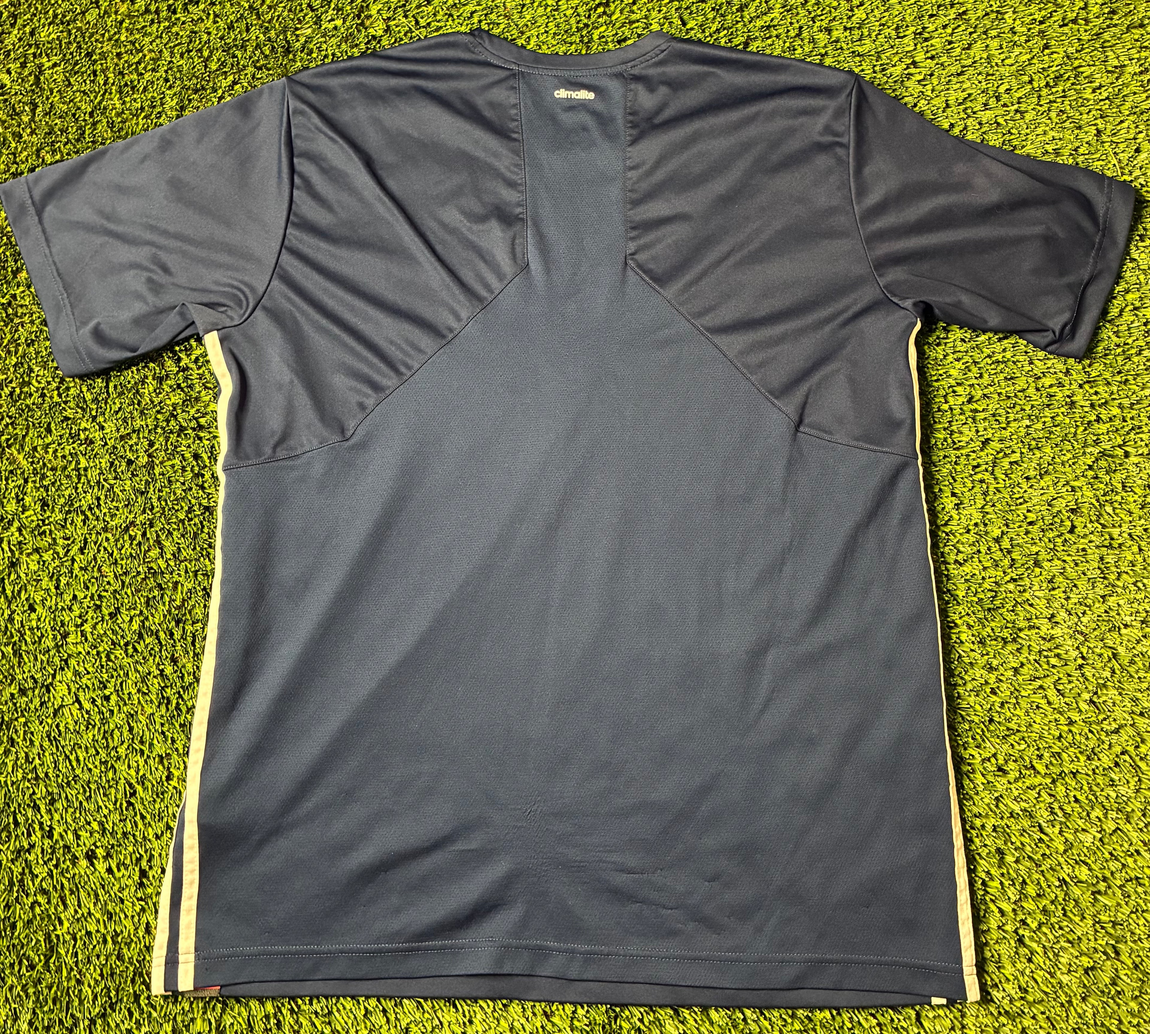 Dark Blue Custom Adidas Jersey Size XL
