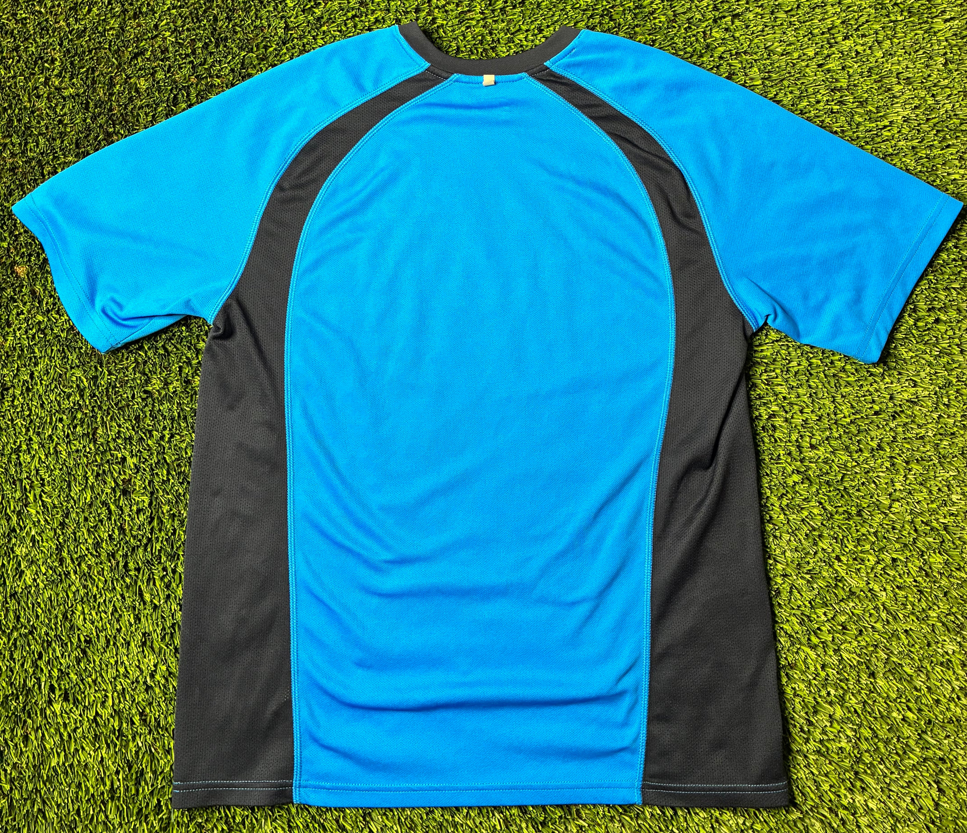 Blue/Black Custom Jersey Size Medium
