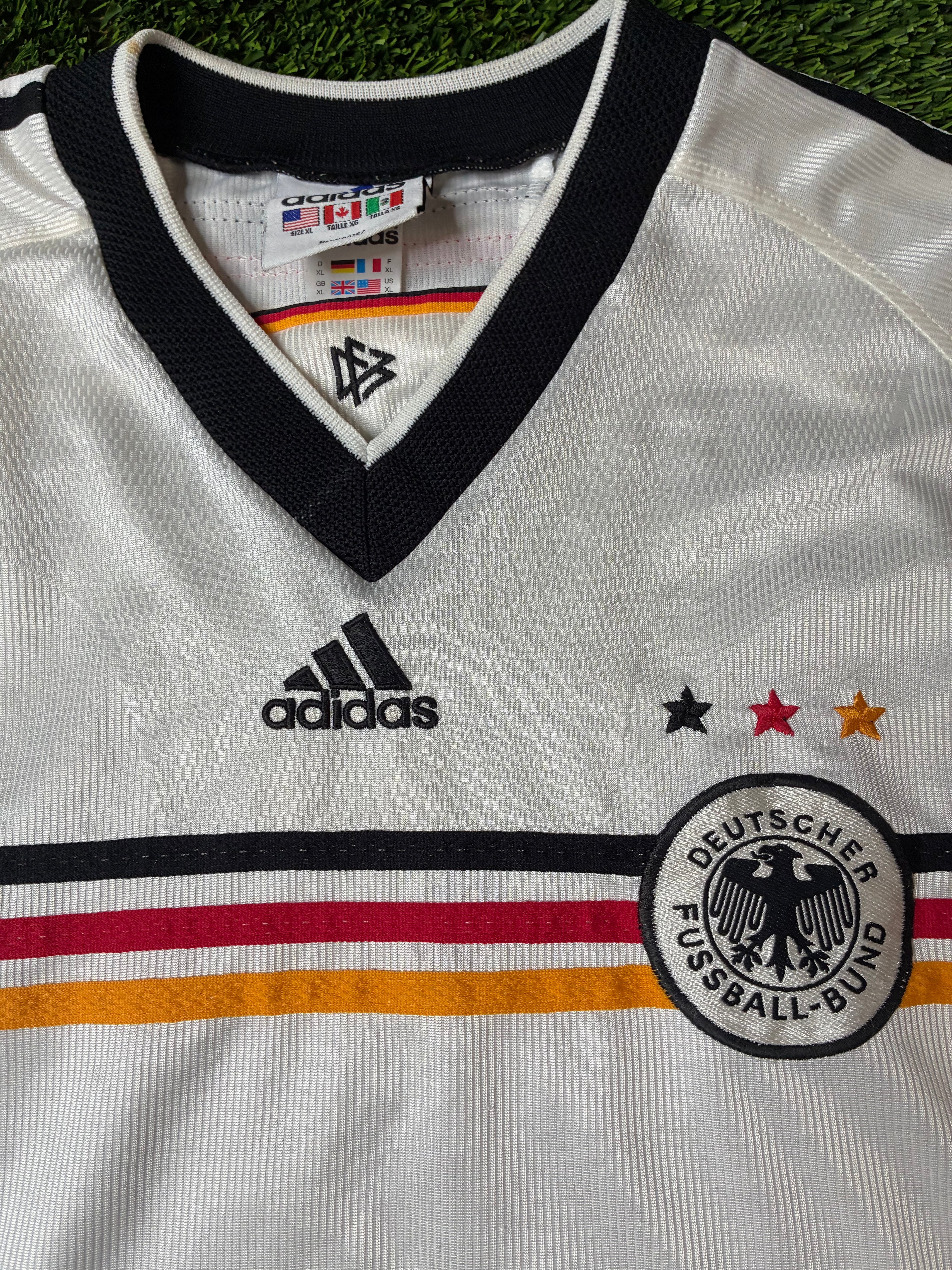 Adidas Germany 1998 World Cup Home Jersey Size Men's XL