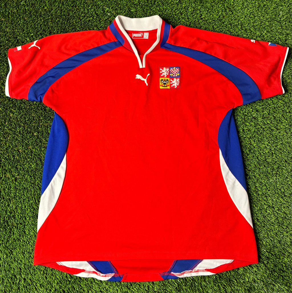 Puma Czech Republic 00-02 Home Jersey Size Men's XL