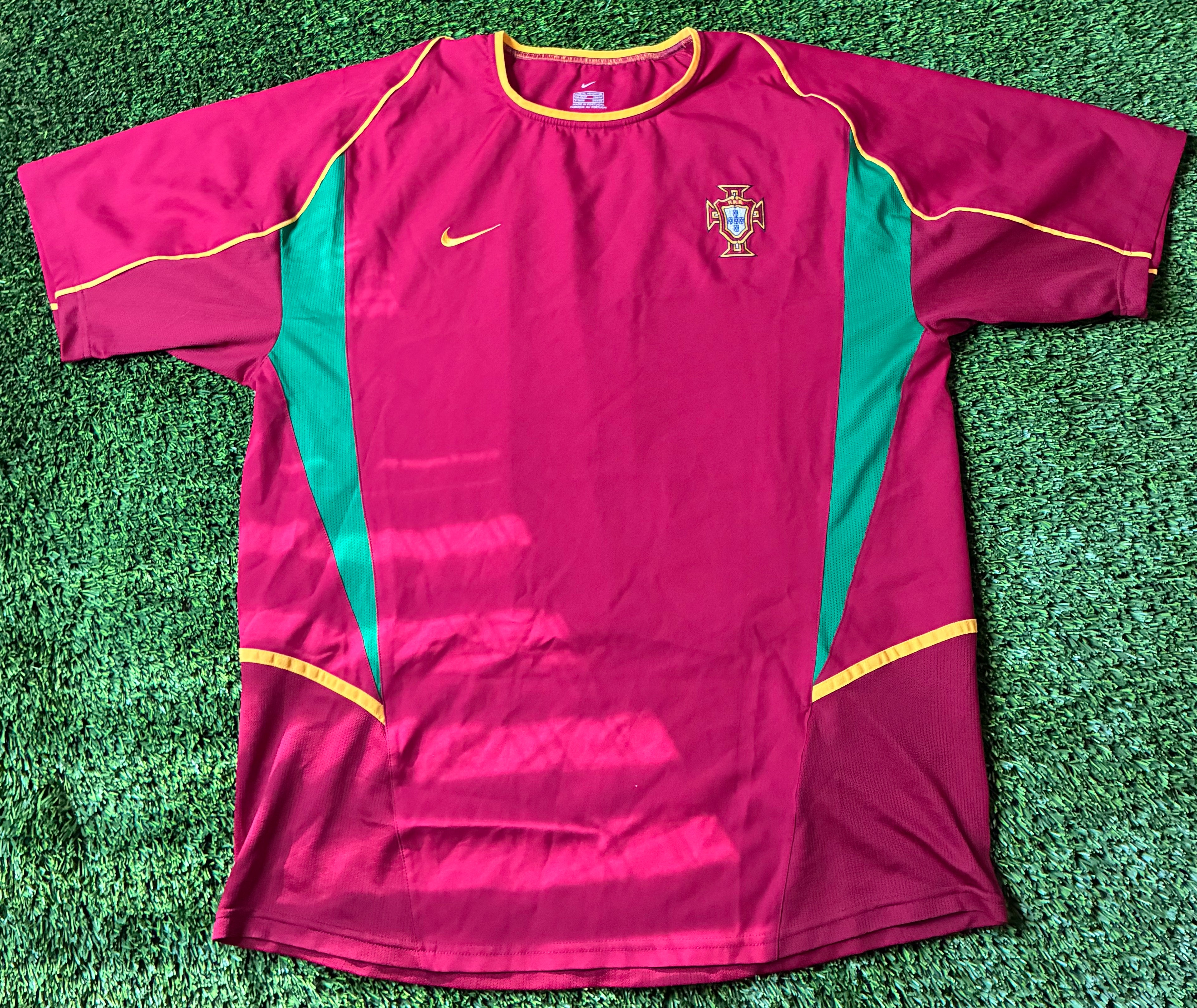 Nike Portugal 02/04 Home Player Version Size XL