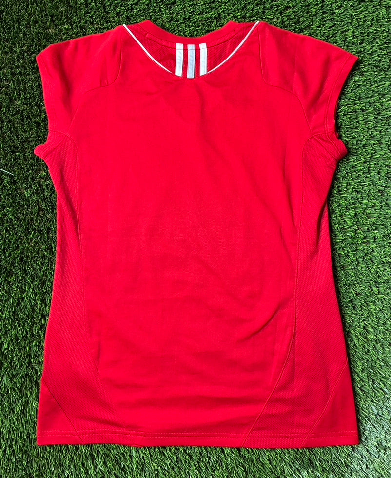 Red Adidas Custom Jersey Size Women's Small