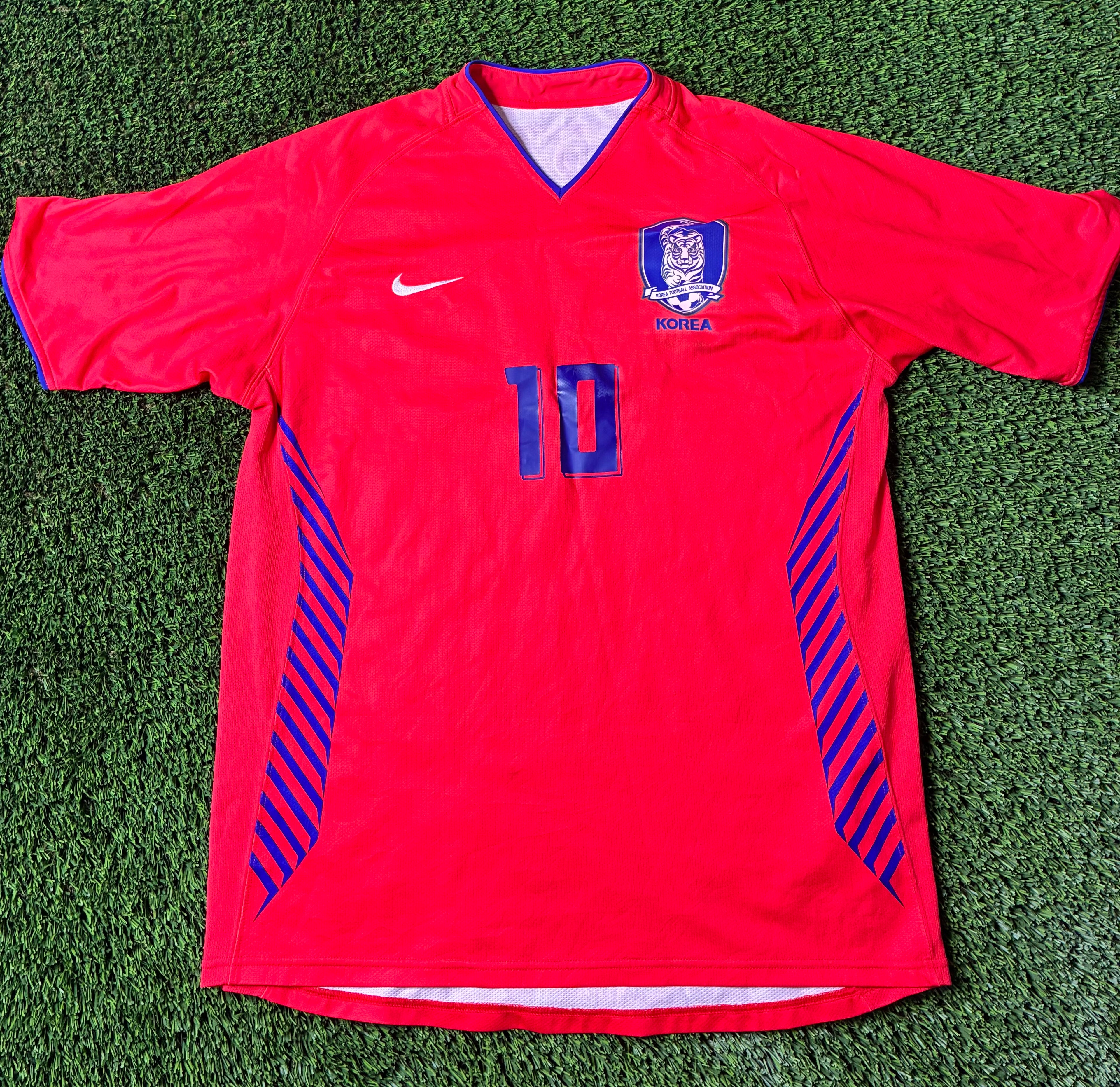 Nike C Y Park South Korea 2006 World Cup Home Jersey Size Men's Large