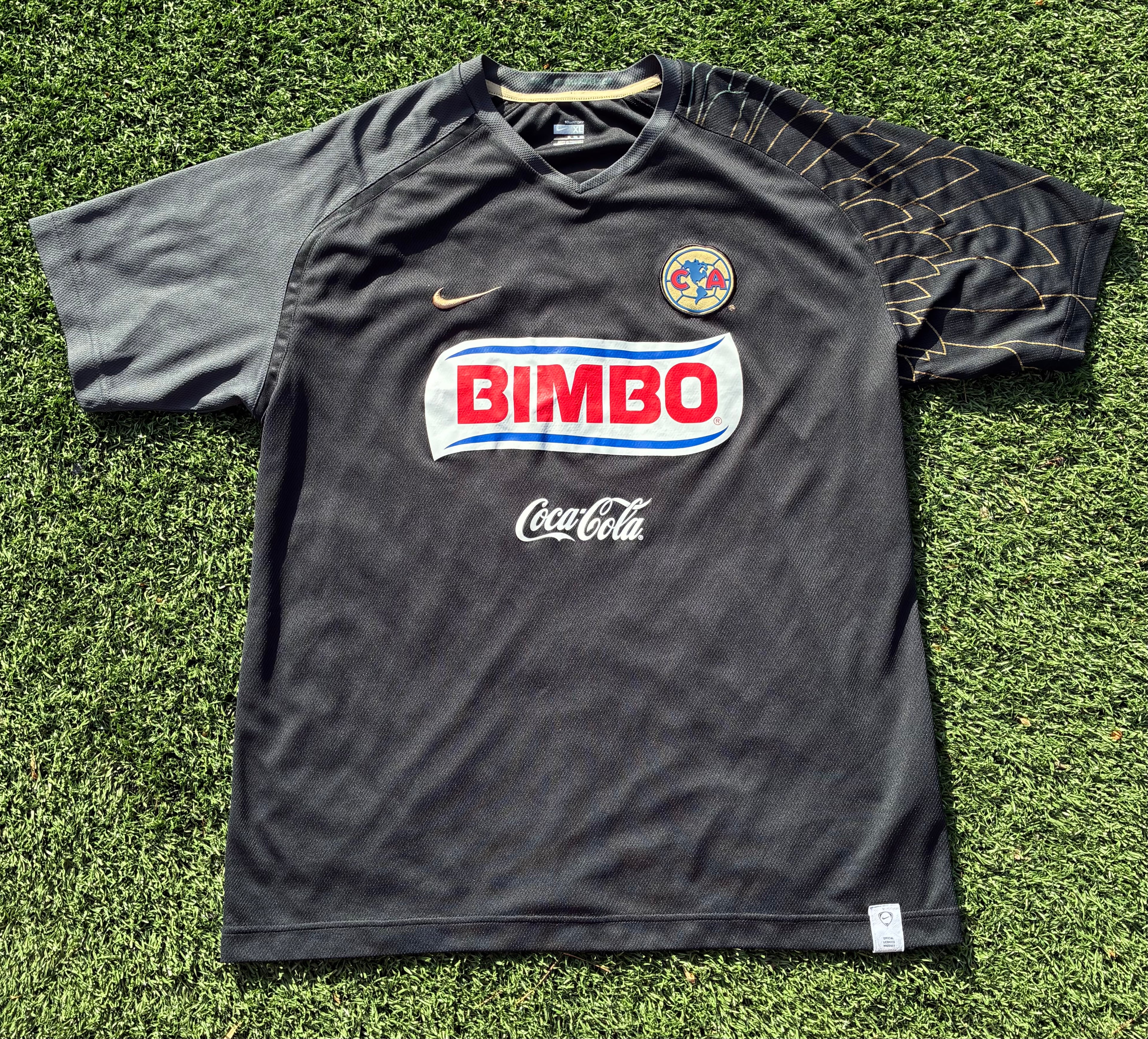 Vintage Nike Club America 07/08 GK Jersey Size Men's XL