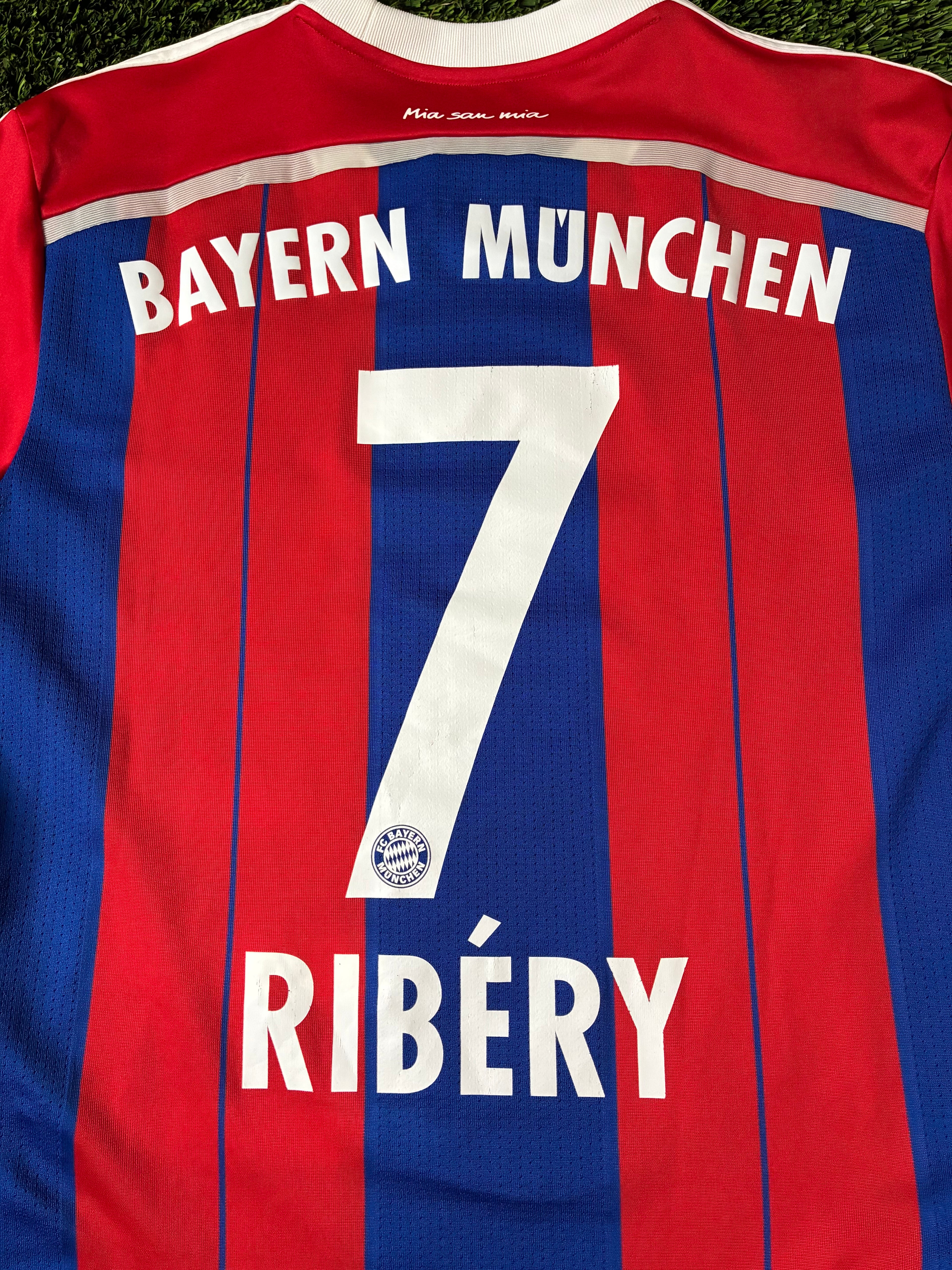 Adidas Ribery #7 Bayern Munich 14/15 Away Size Medium