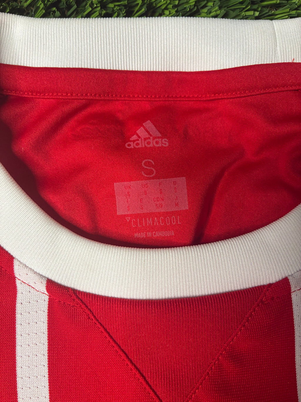 Adidas Bayern Munich 17/18 Home Jersey Long Sleeve Size Men's Small