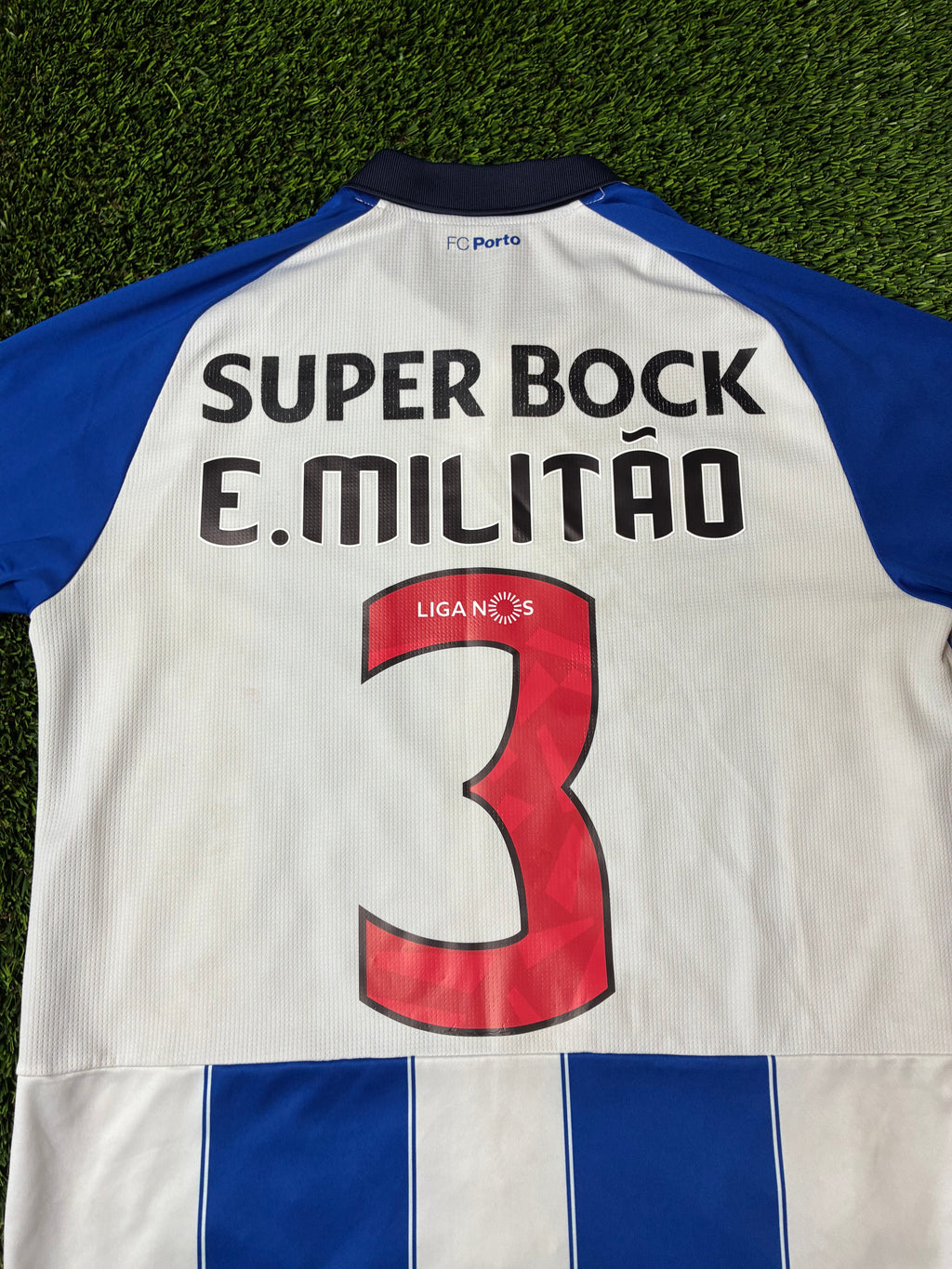 New Balance Porto Eder Militão #3 18/19 Home Jersey Size Men's Medium