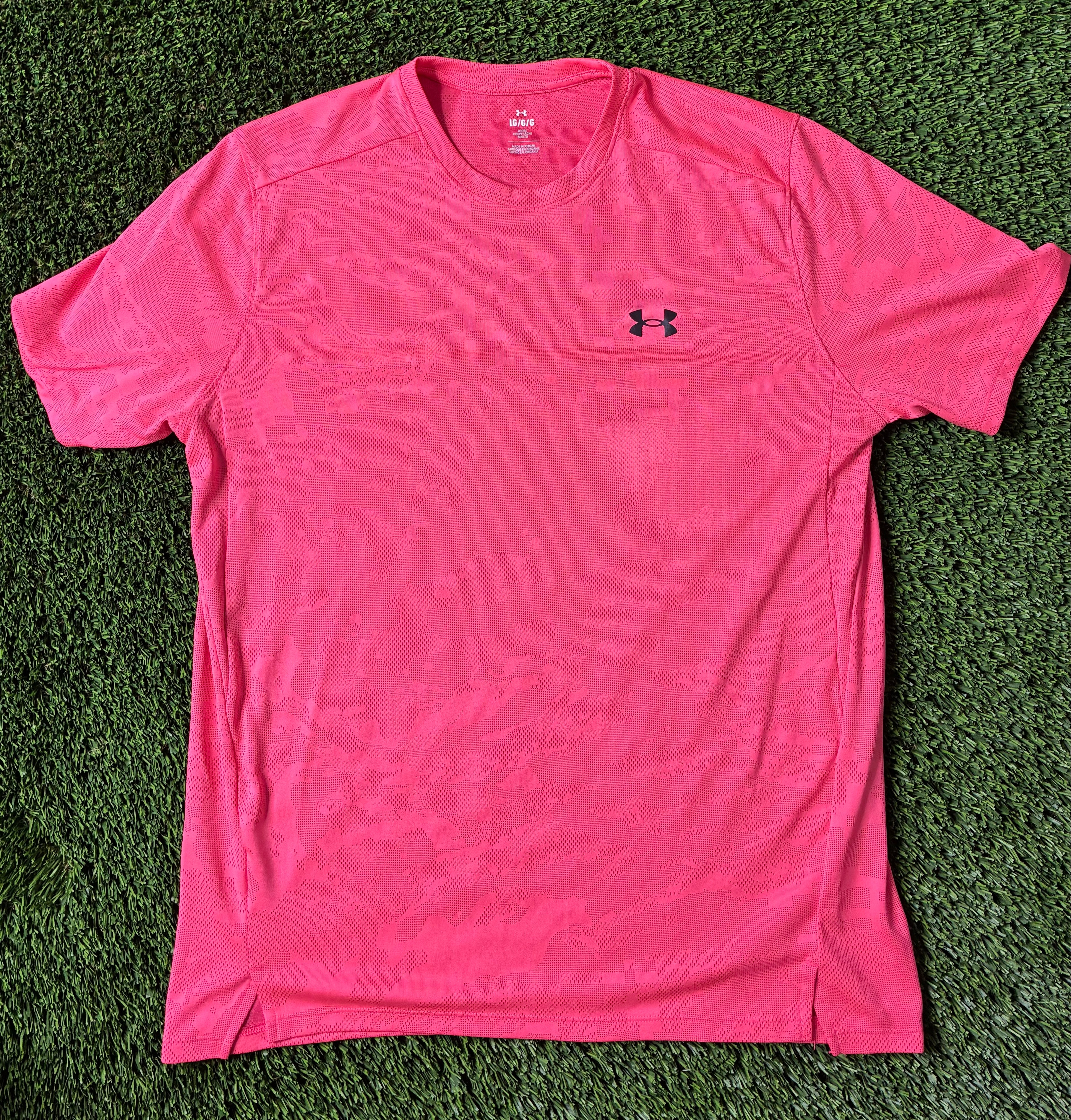 Pink Custom Under Armor Jersey Size XL