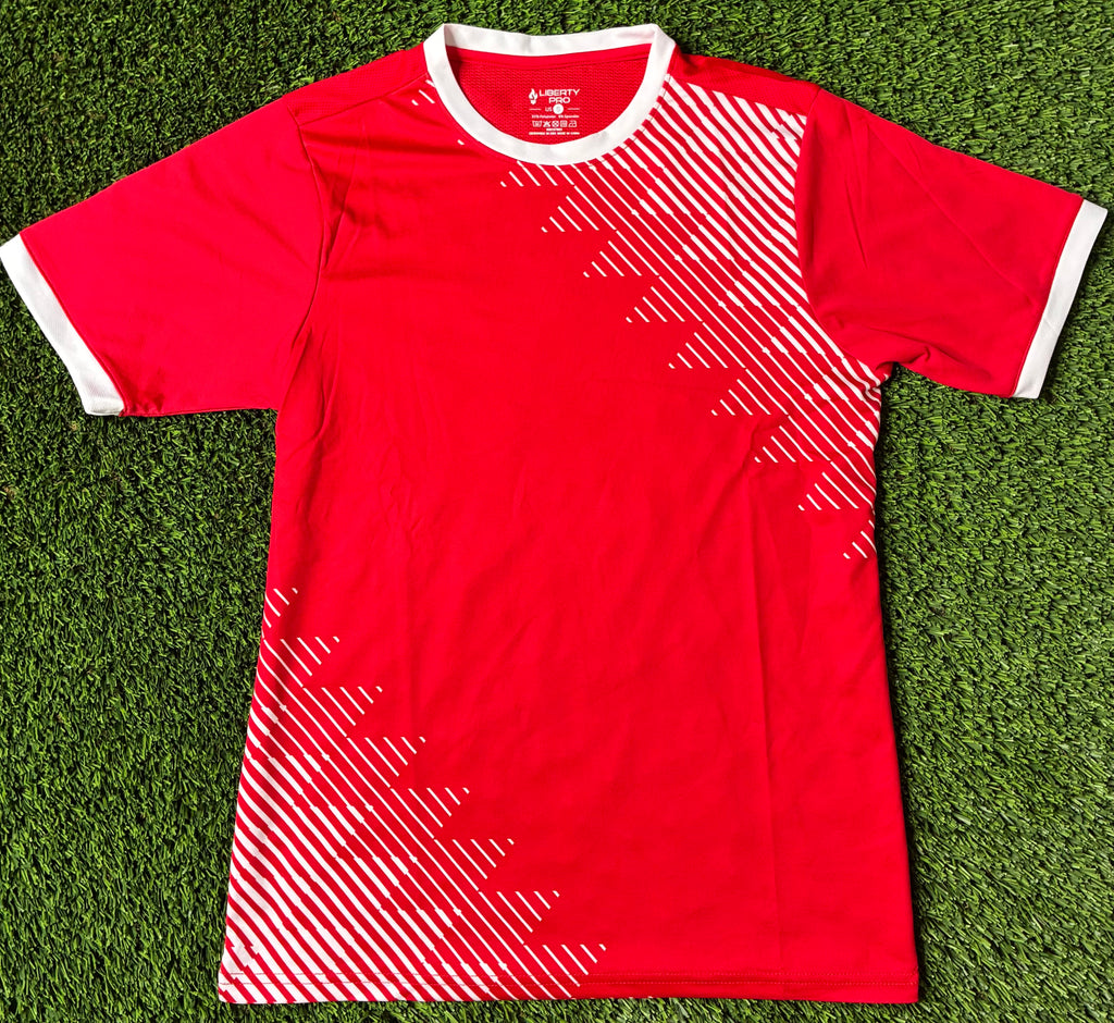 Red Custom Jersey Size Small